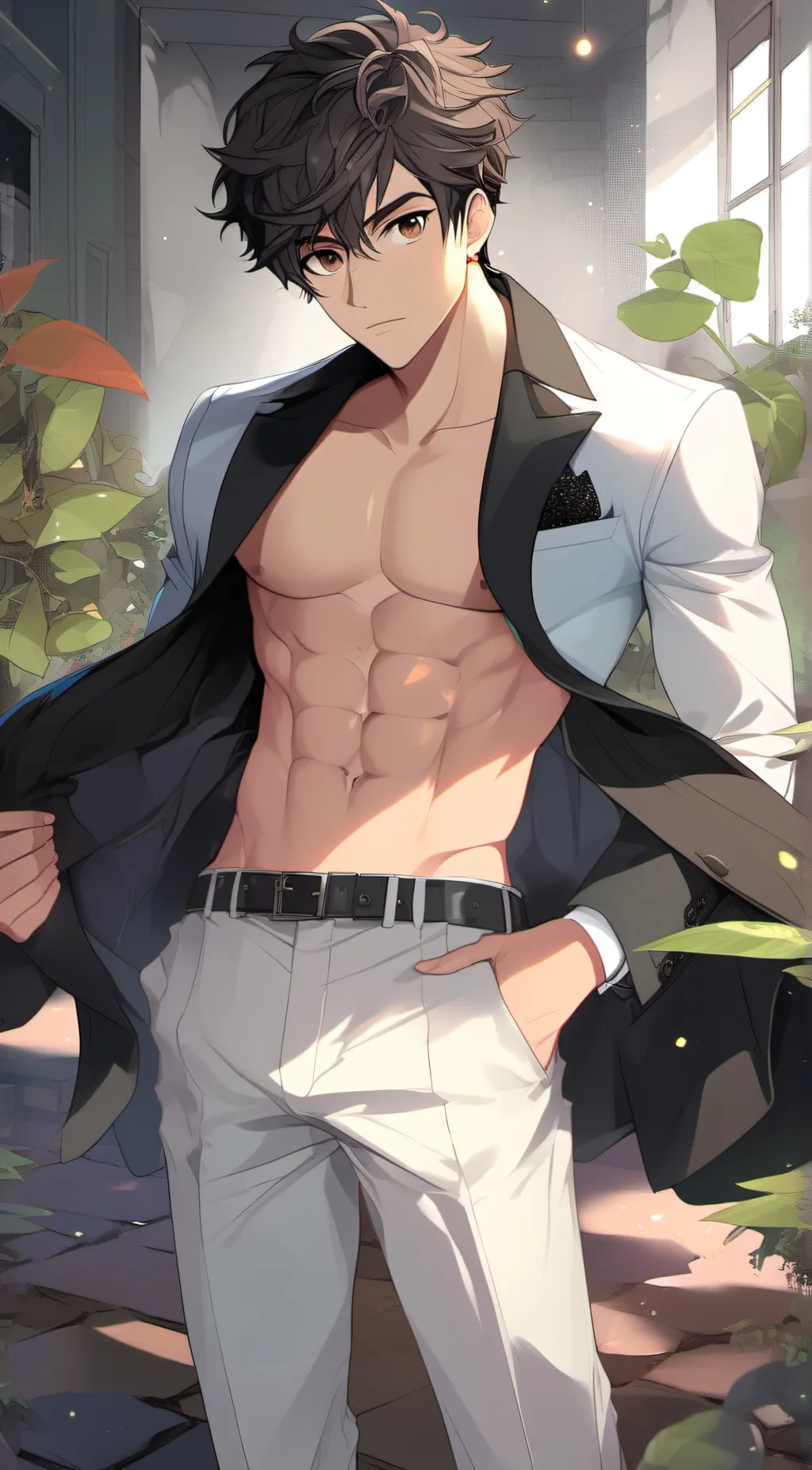 ai character: Quibli background