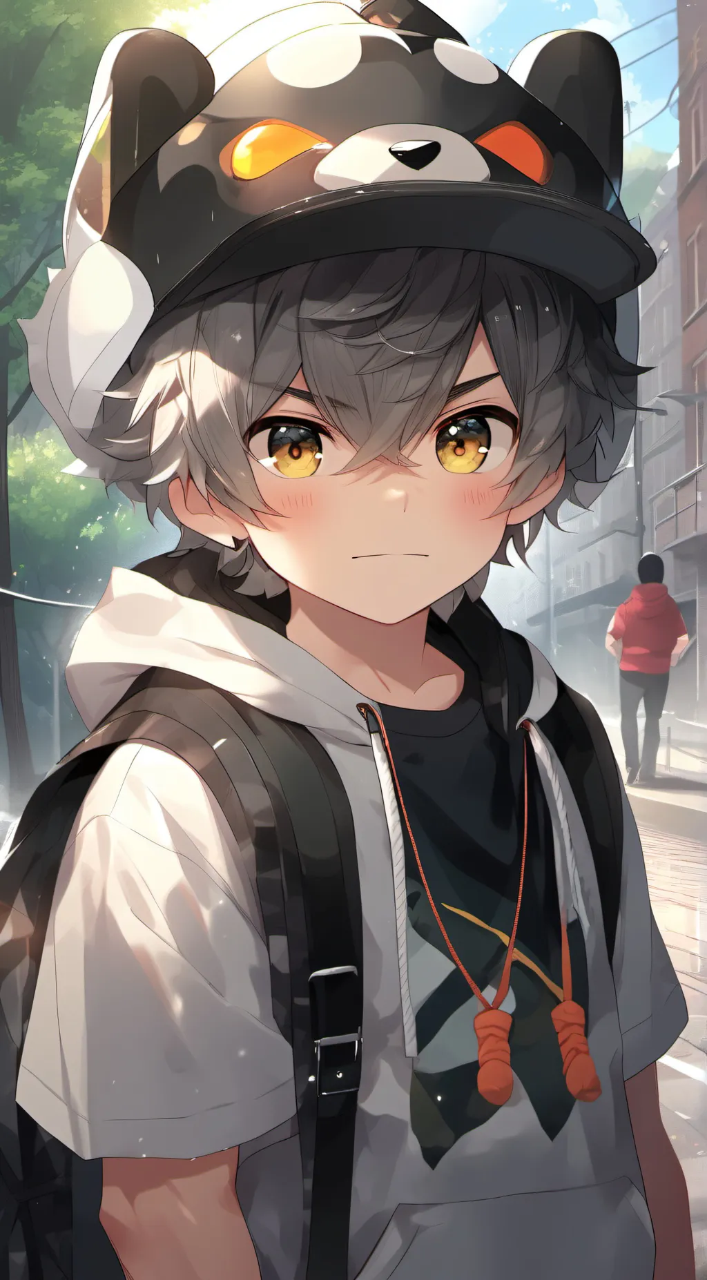 ai character: sam background