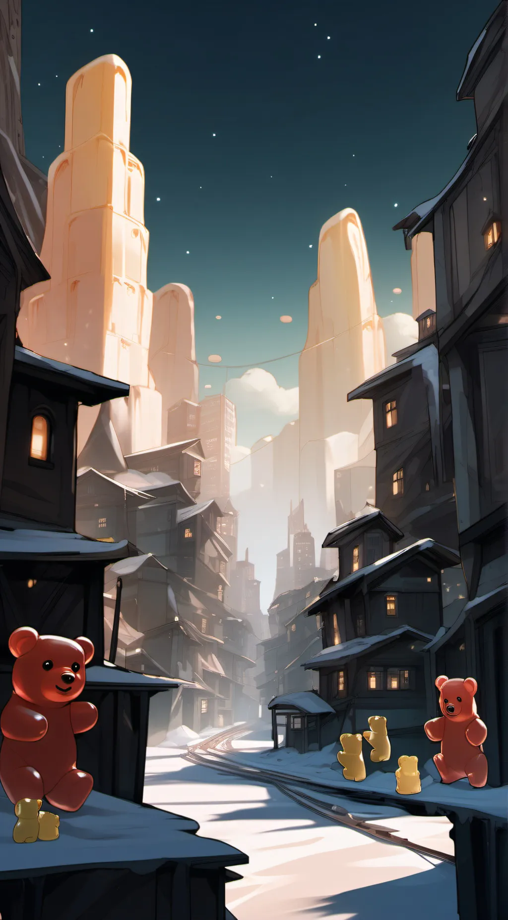 ai character: Ashley  background