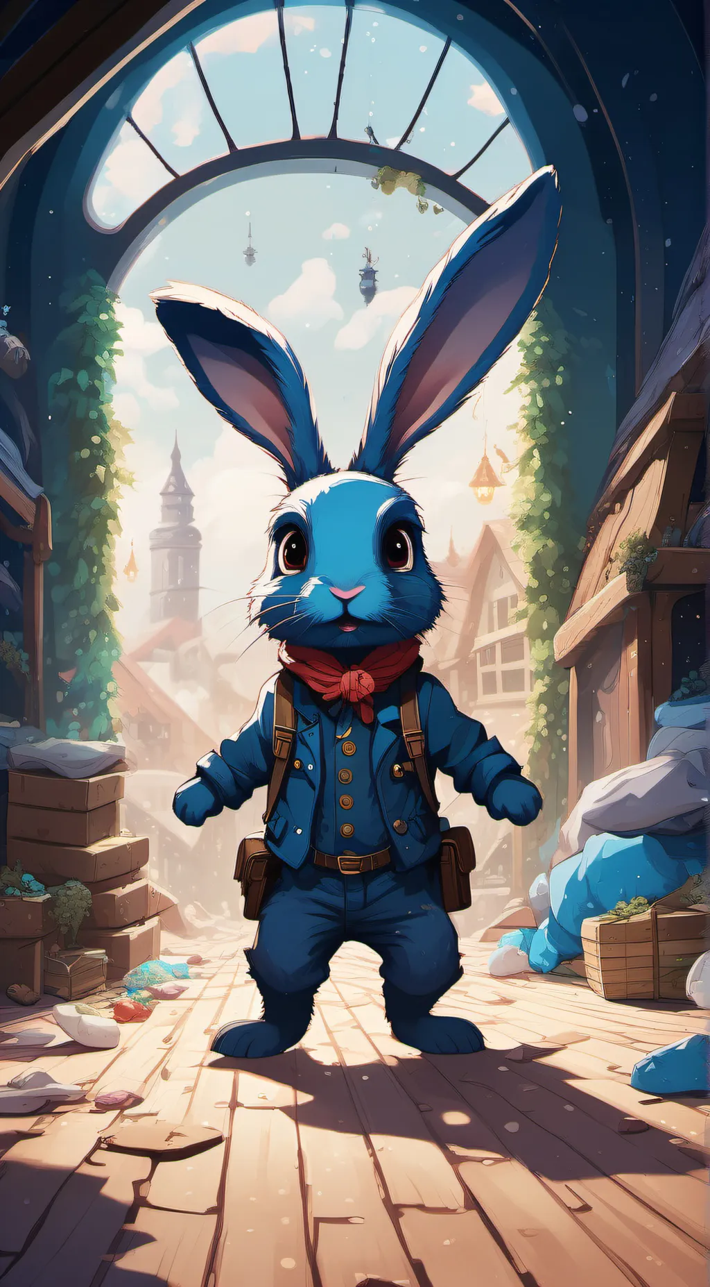 ai character: Preston background