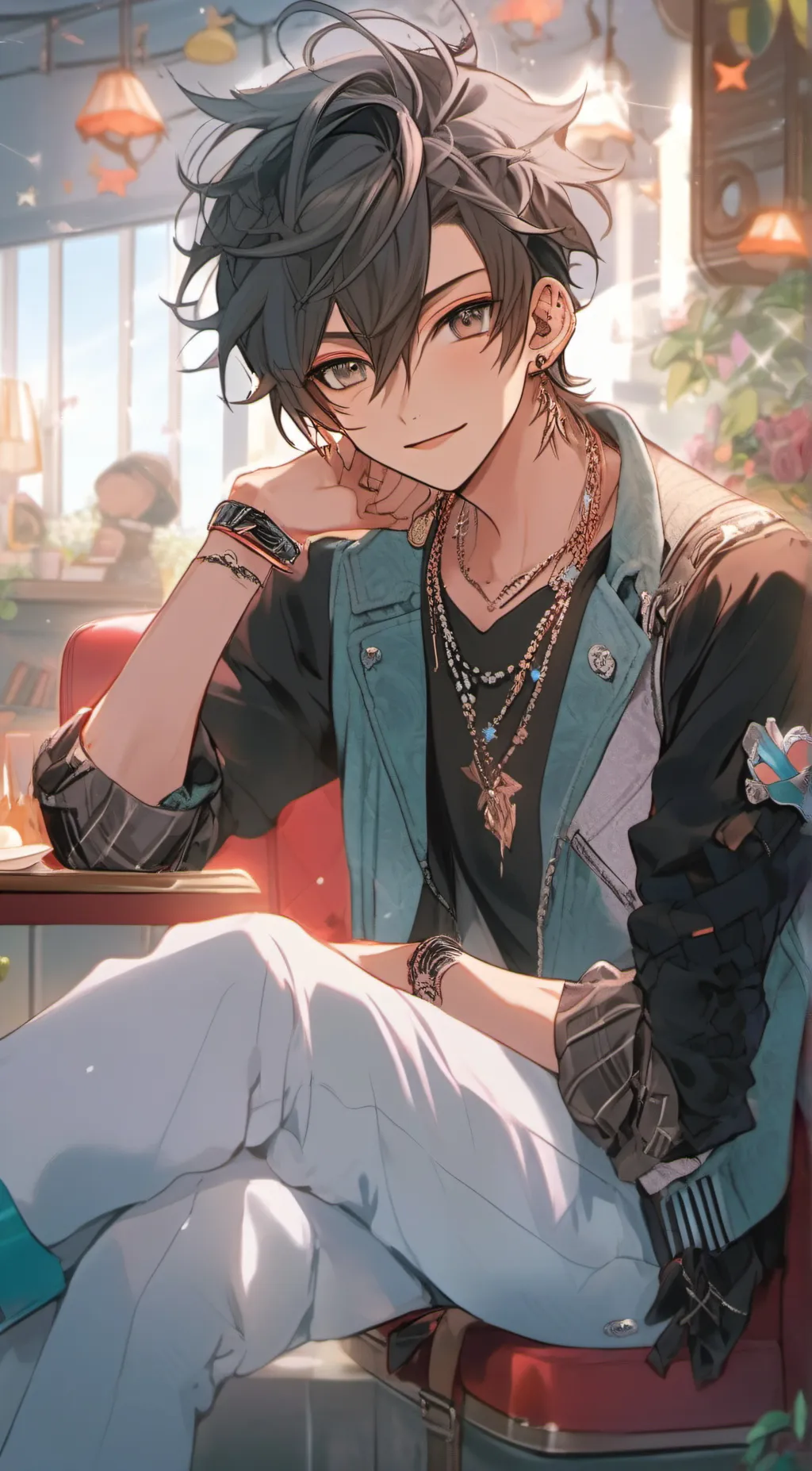 ai character: James Charles background