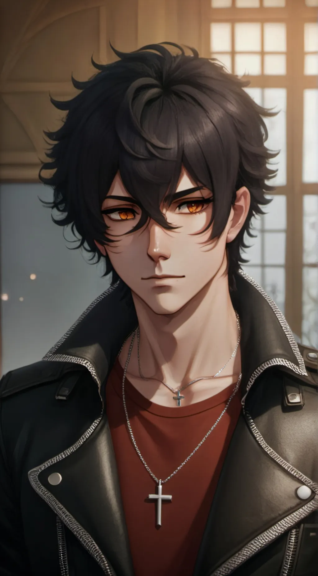 ai character: Hayden  background