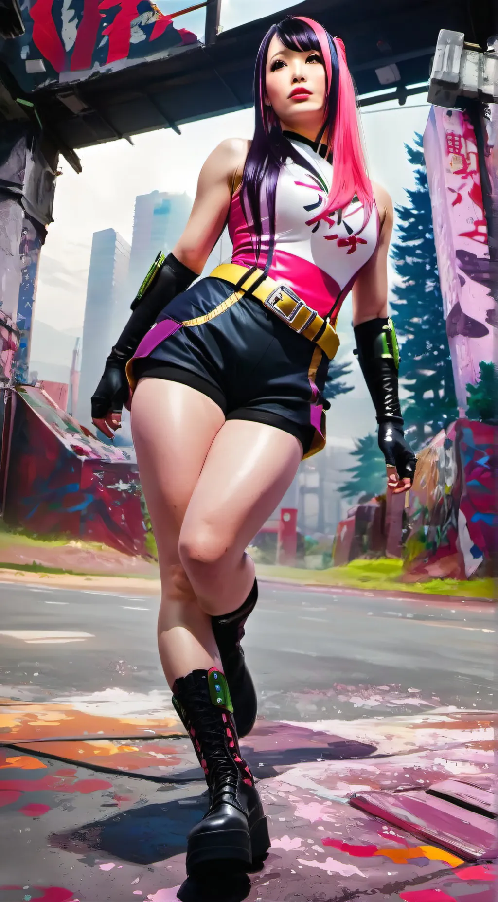 ai character: Iyo Sky background