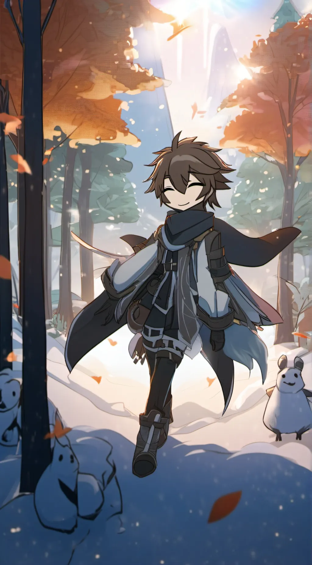 ai character: Haru Bakugo background