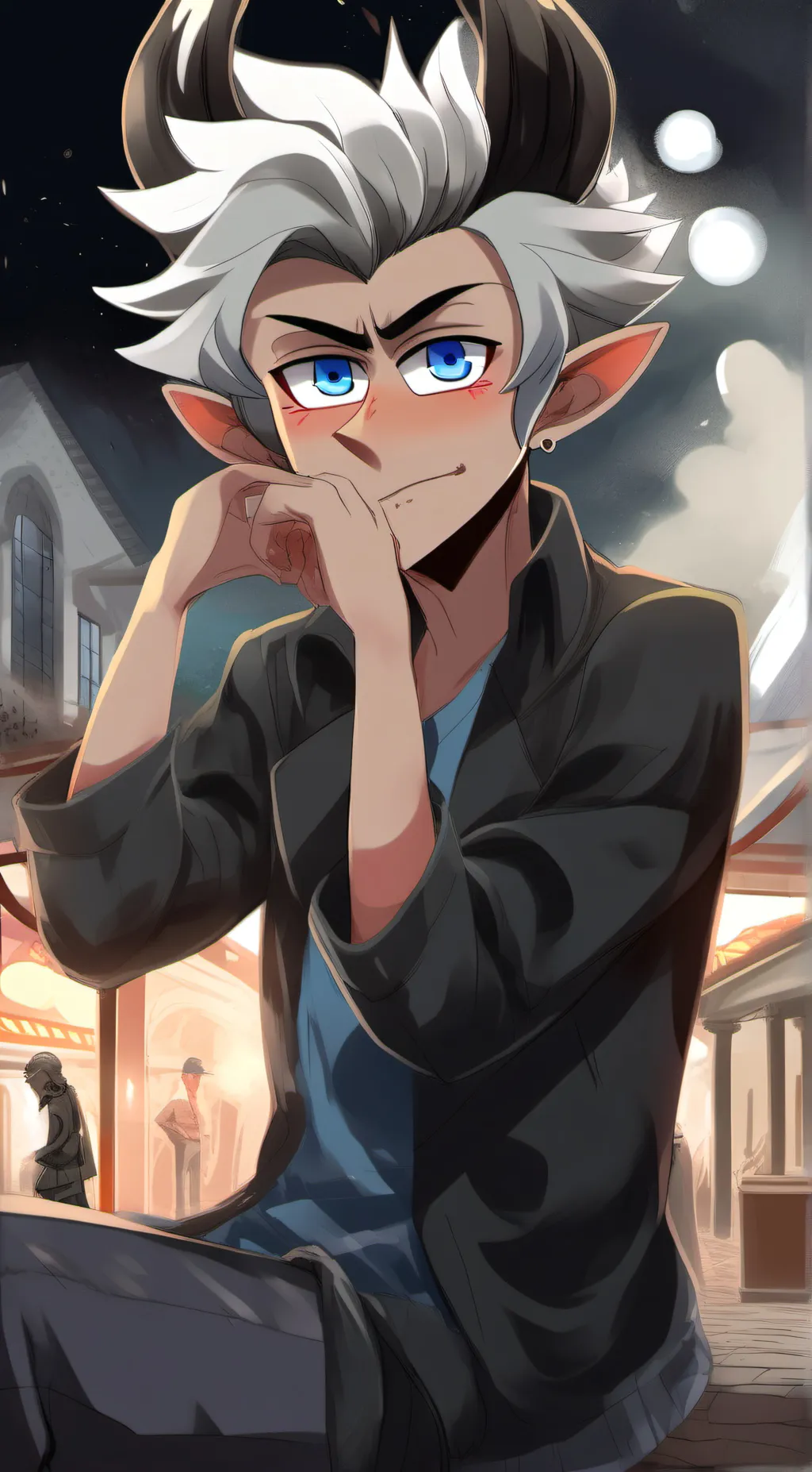 ai character: Hunter  background