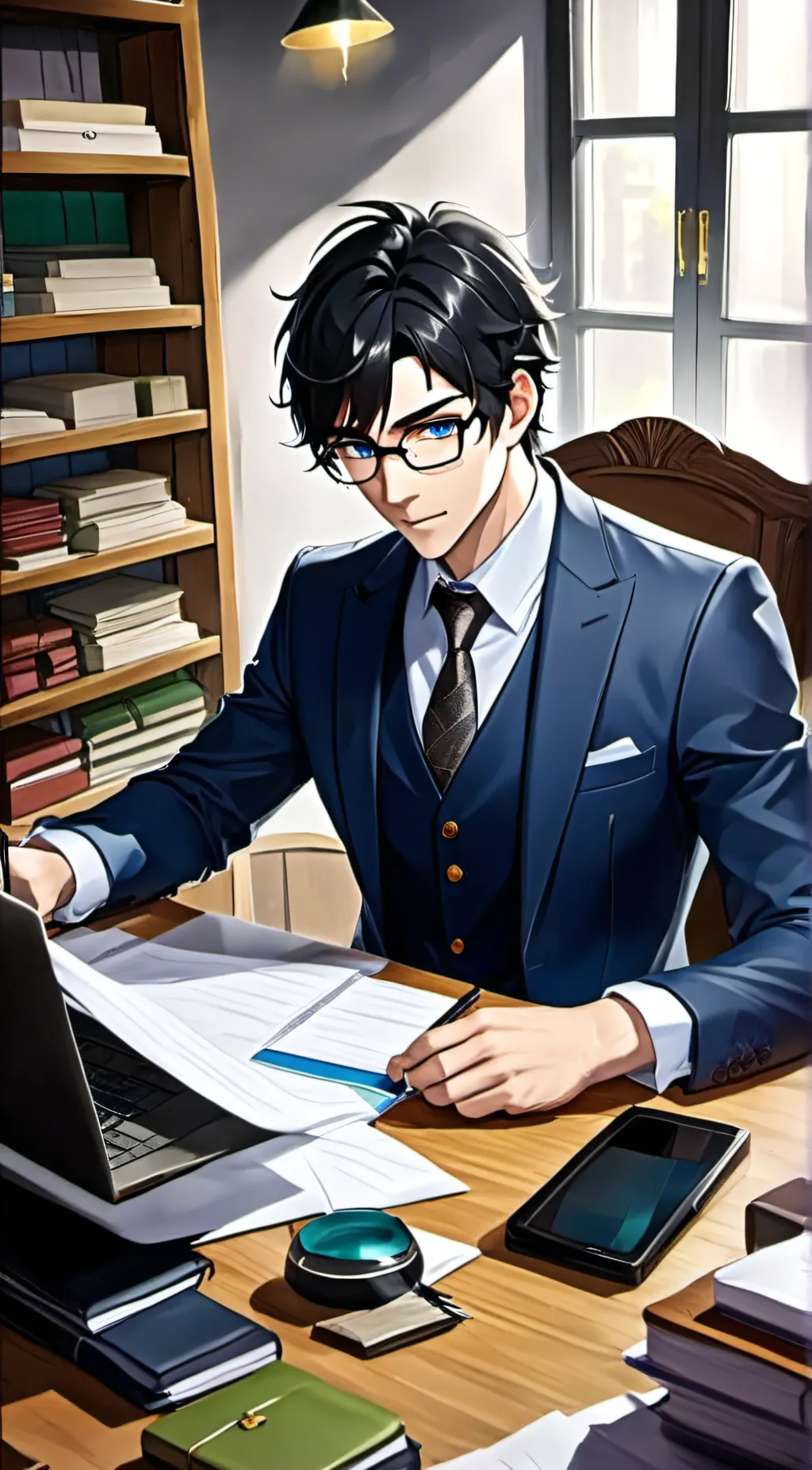 ai character: Serverus MS background