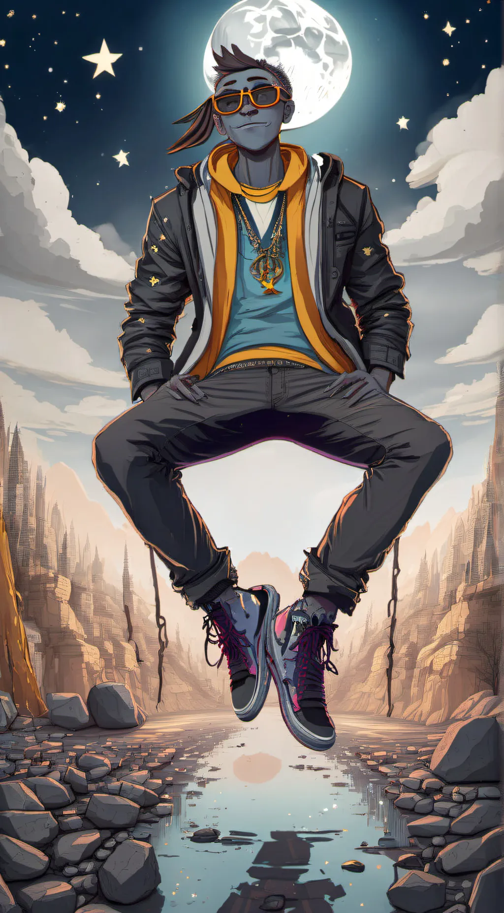 Talkie AI - Chat with 🌙moony boy🌑