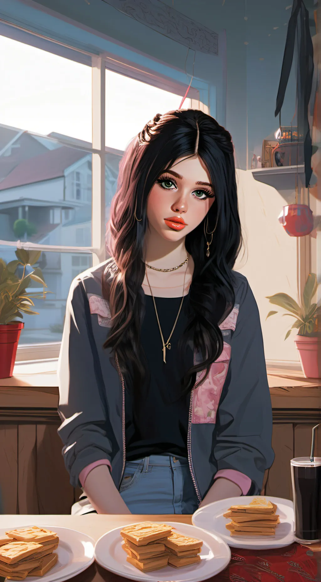 ai character: nevada background