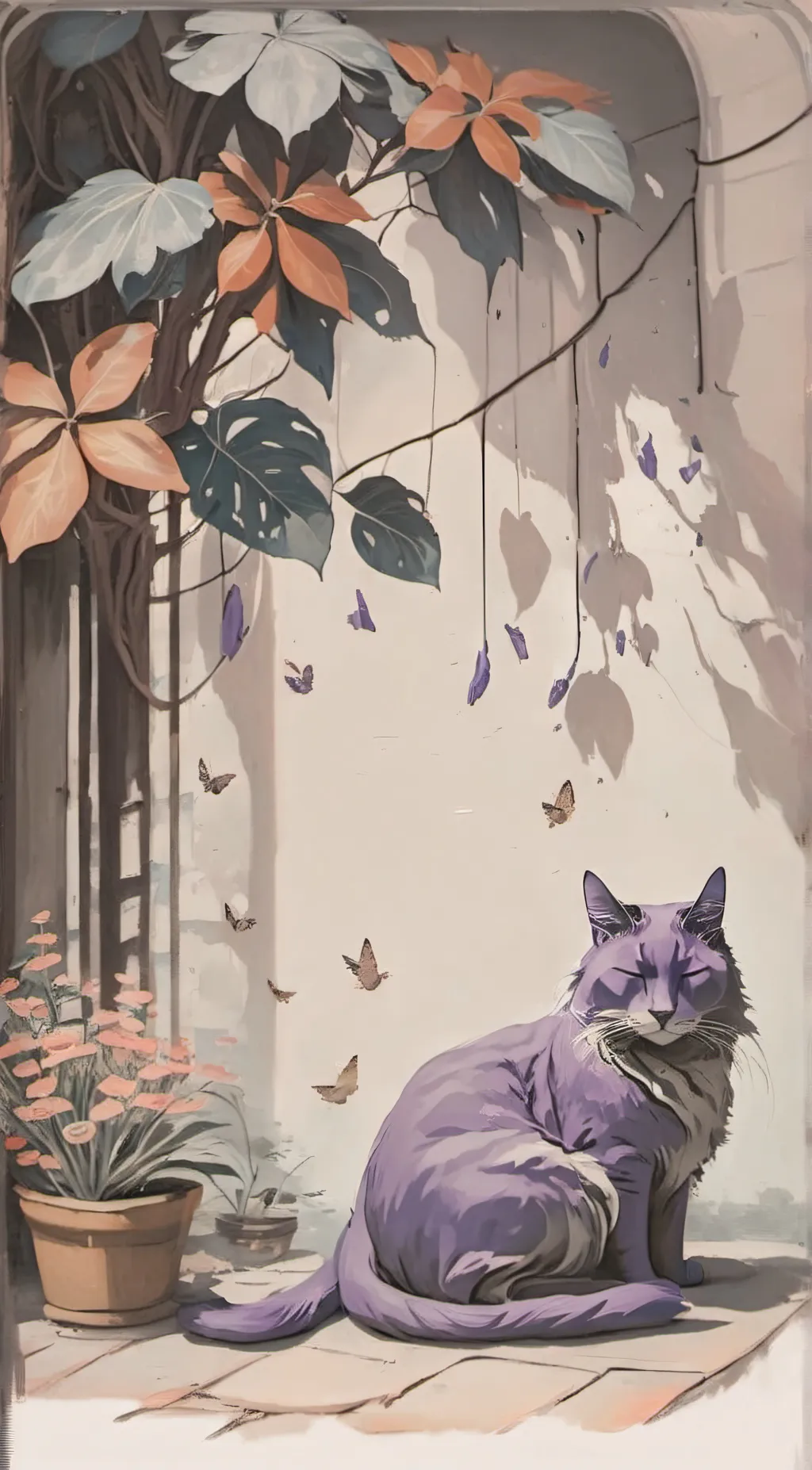 ai character: Catnap background