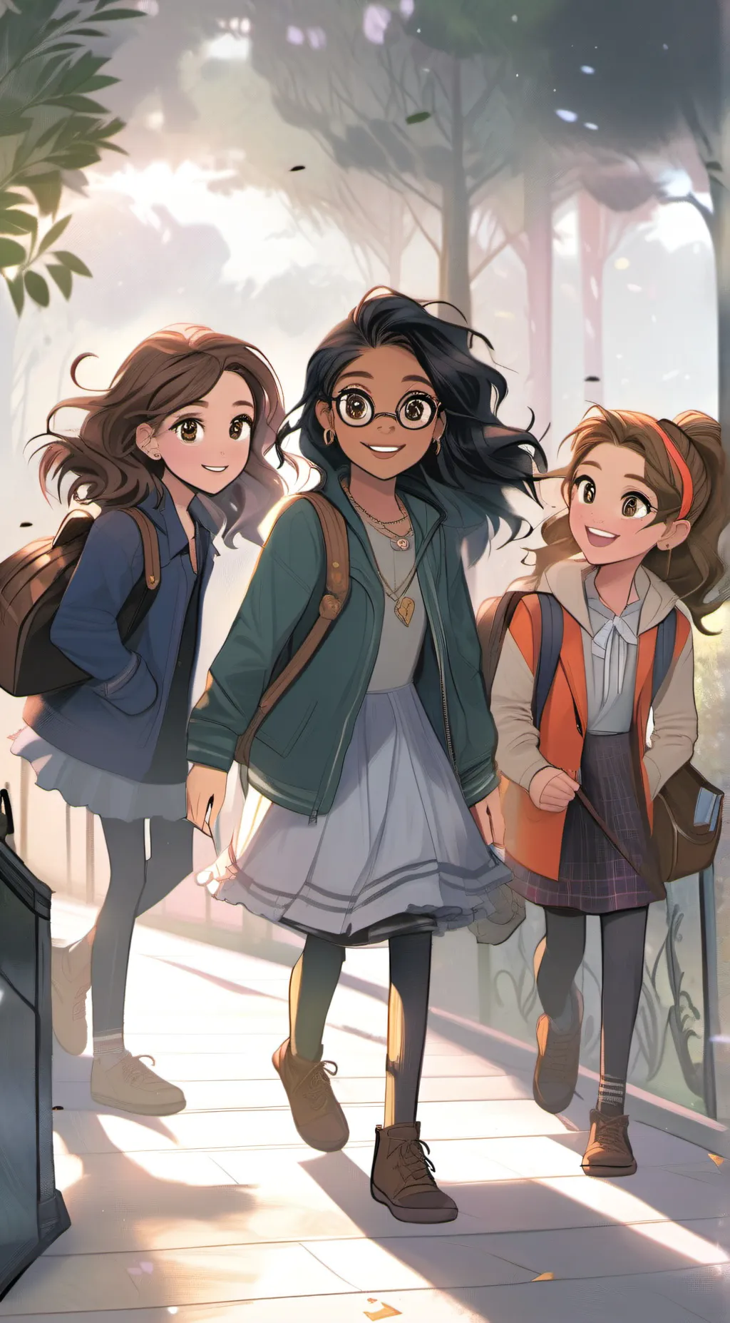 ai character: dork diaries (: background