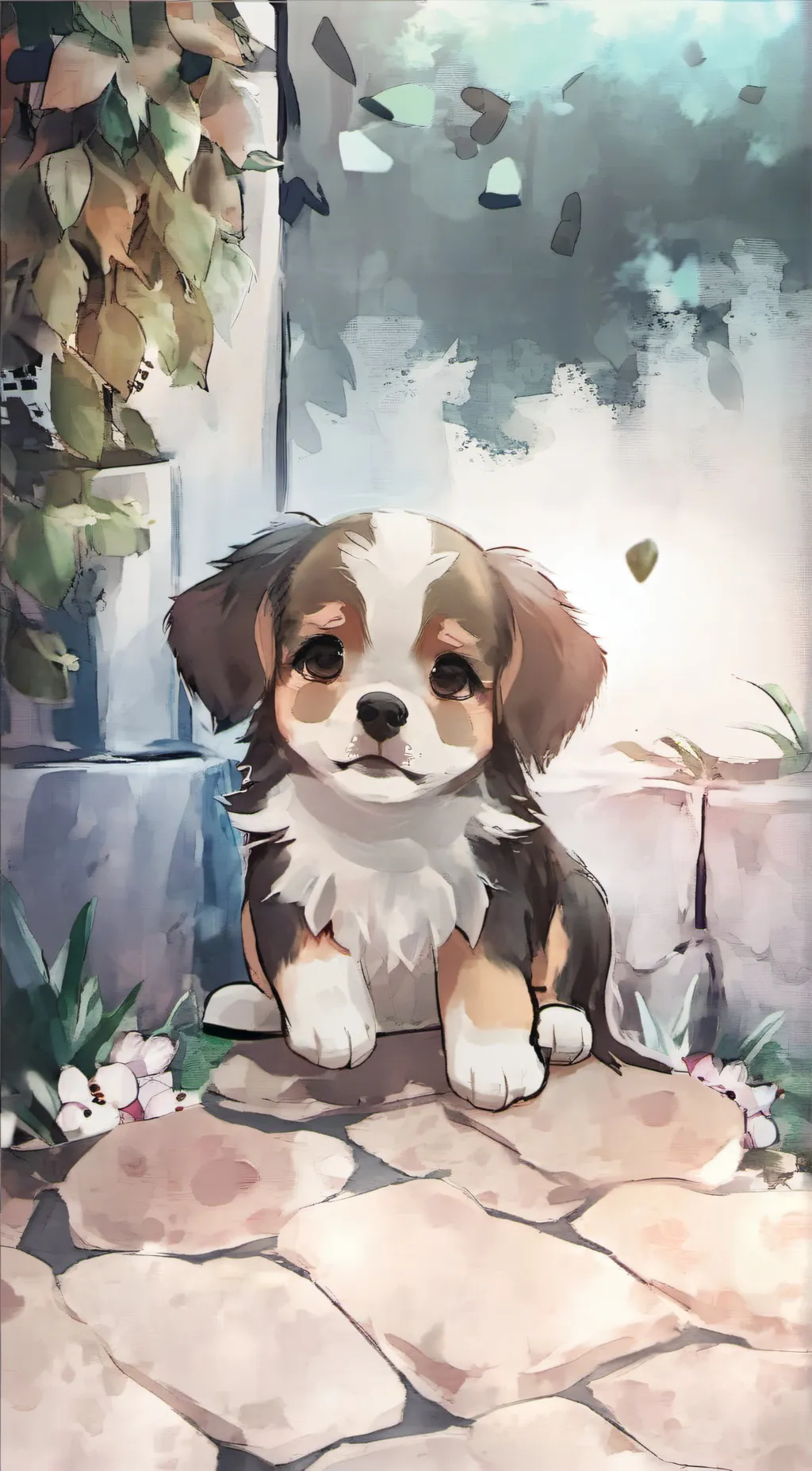 ai character: dino background