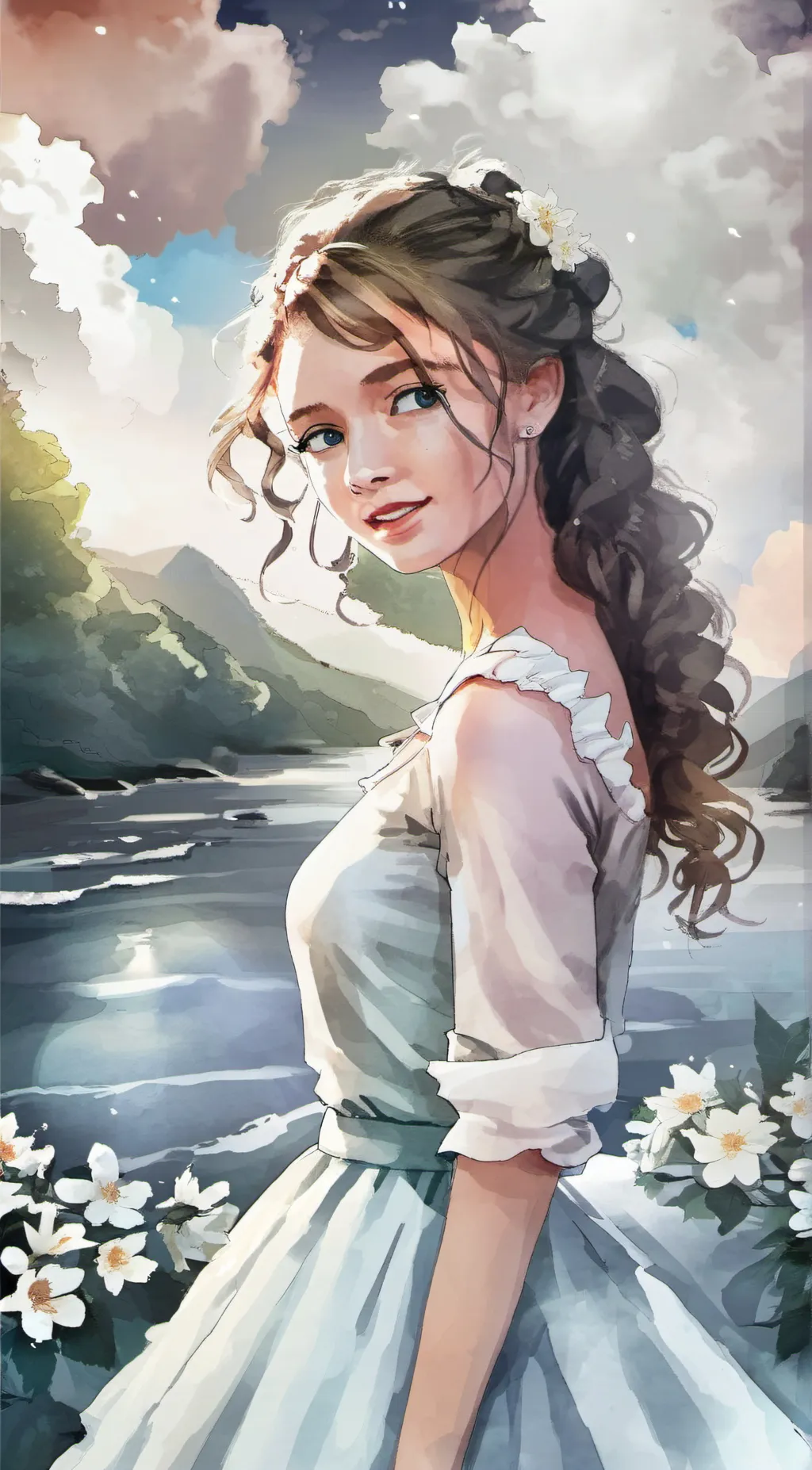 ai character: maya background