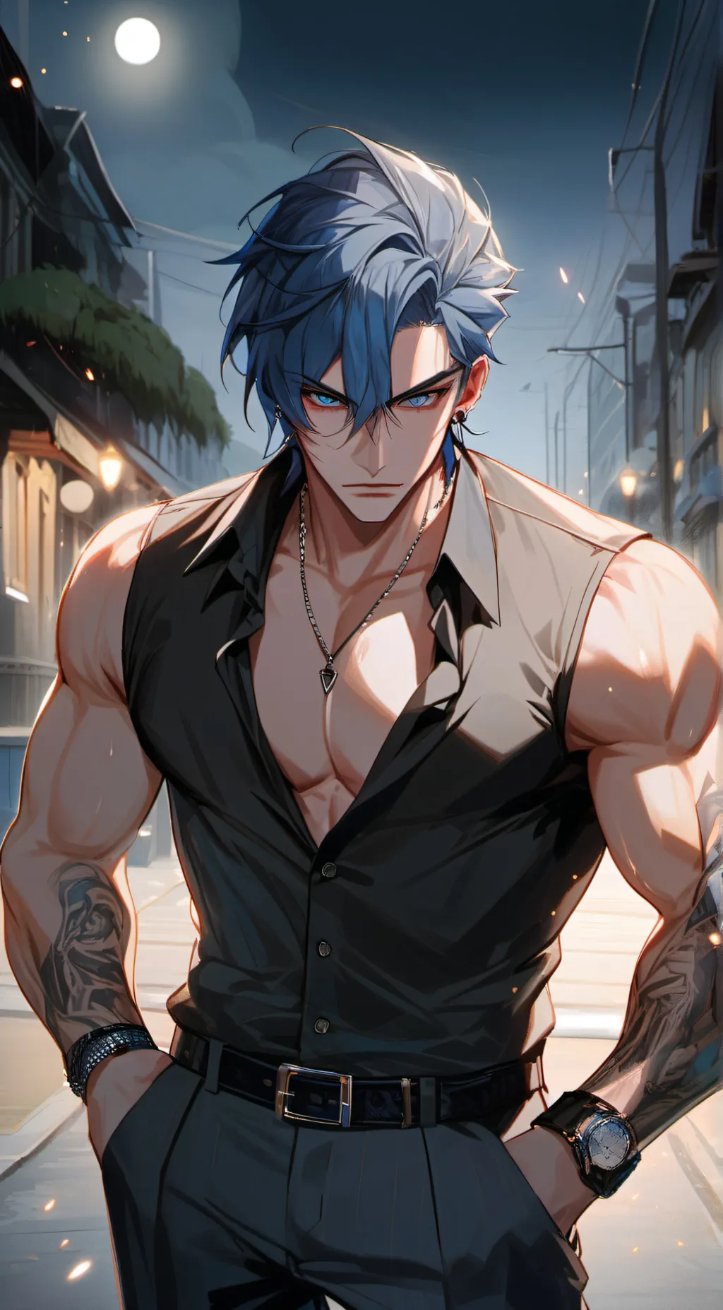 ai character: Bond background