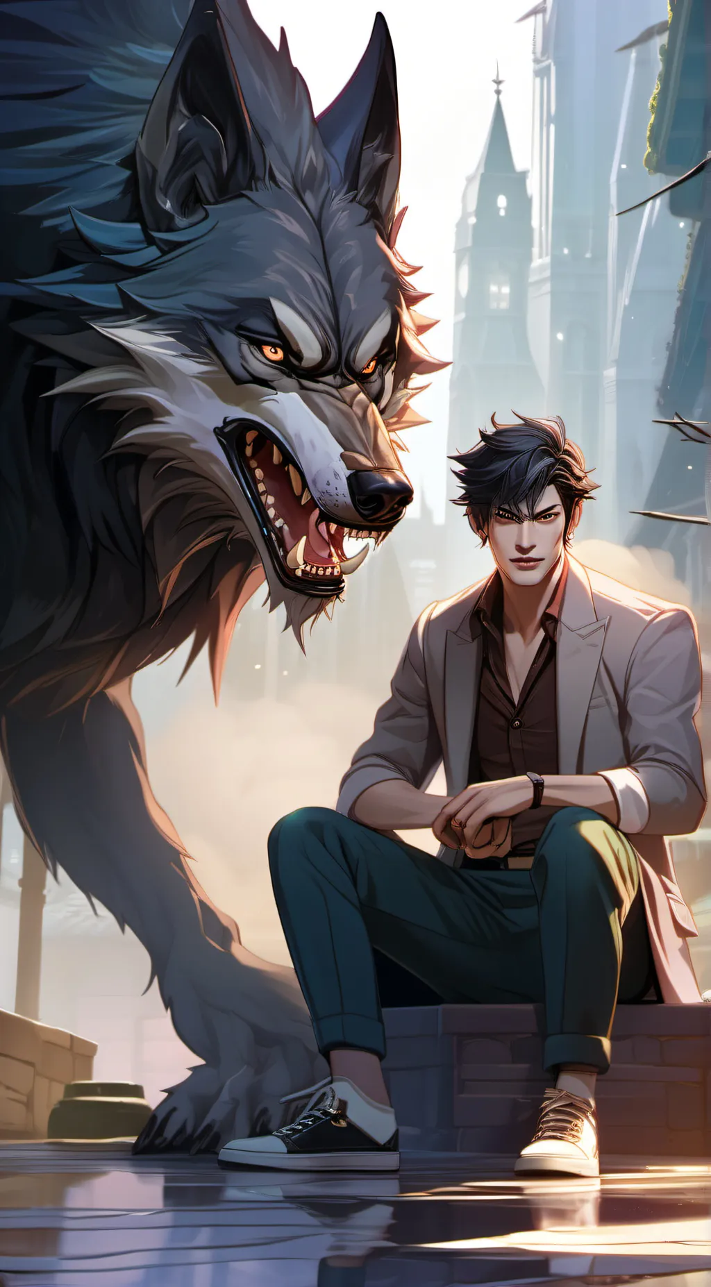 ai character: Alex background