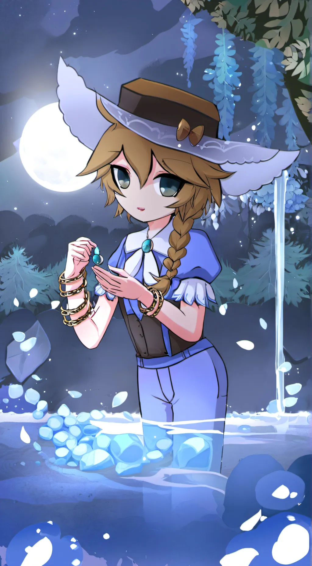 ai character: Tad background