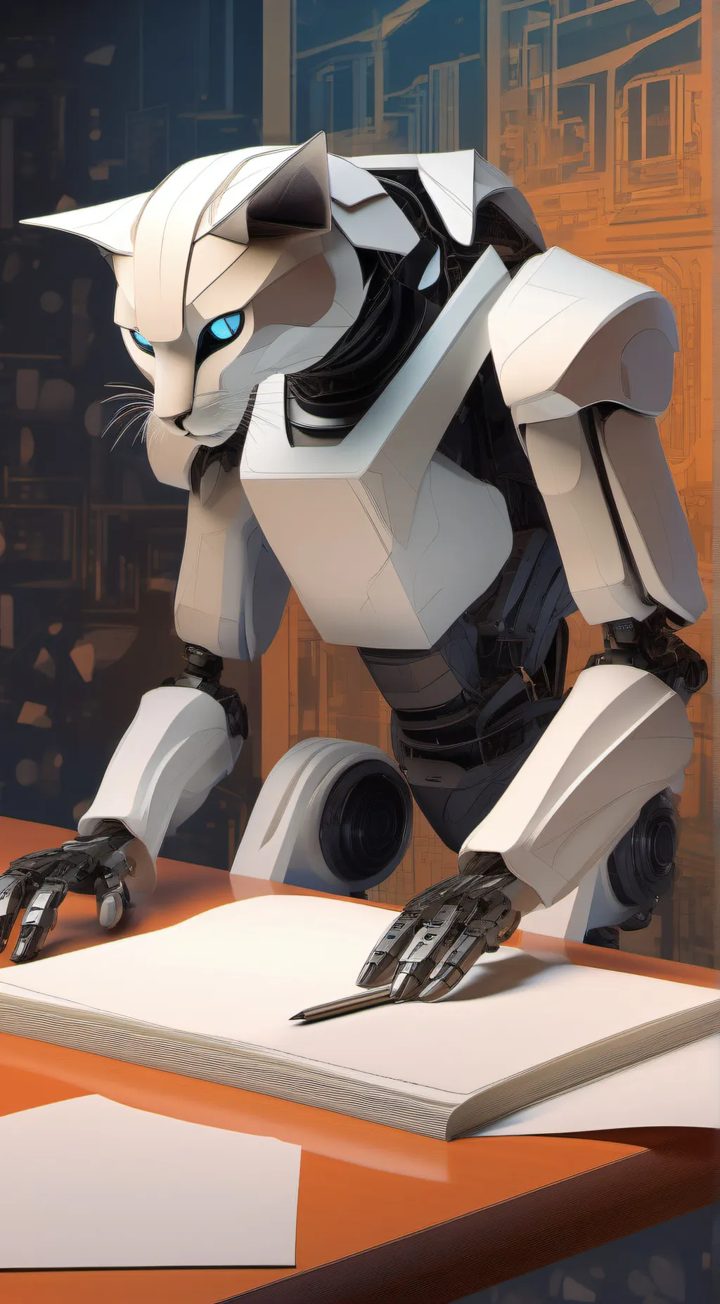 ai character: Mia background