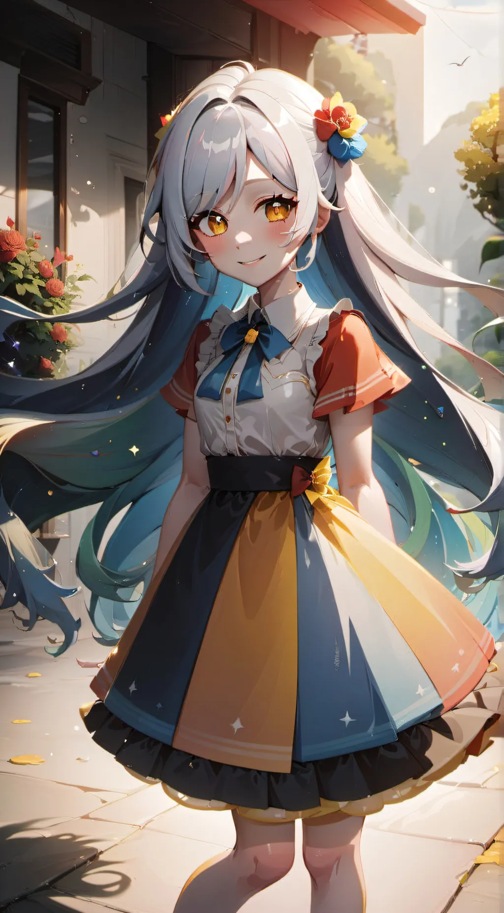 ai character: Luna background