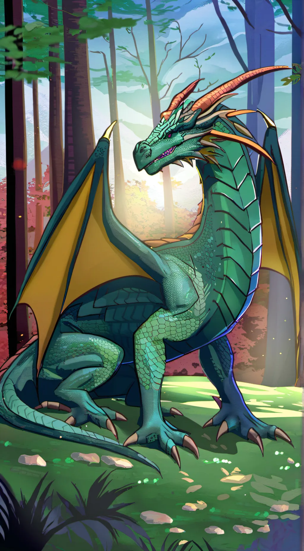 ai character: Sundew background