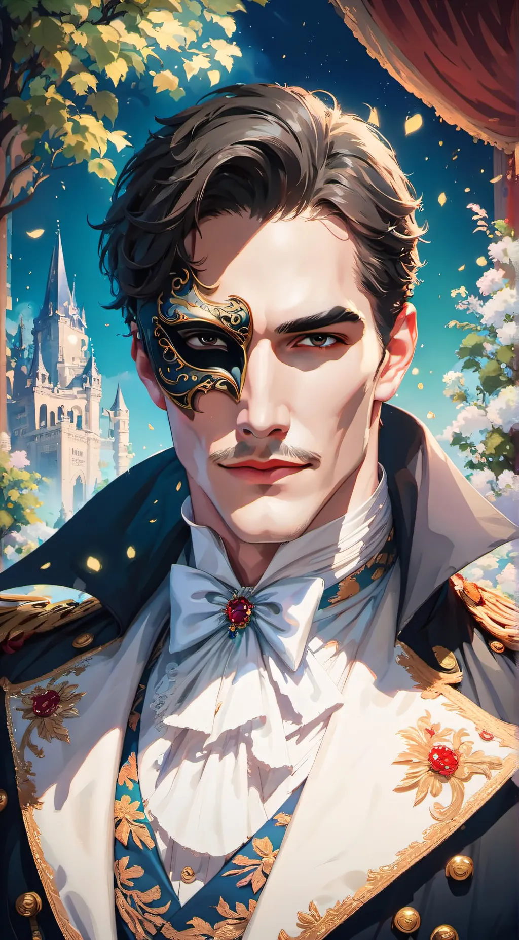 ai character: Eric Phantom  background