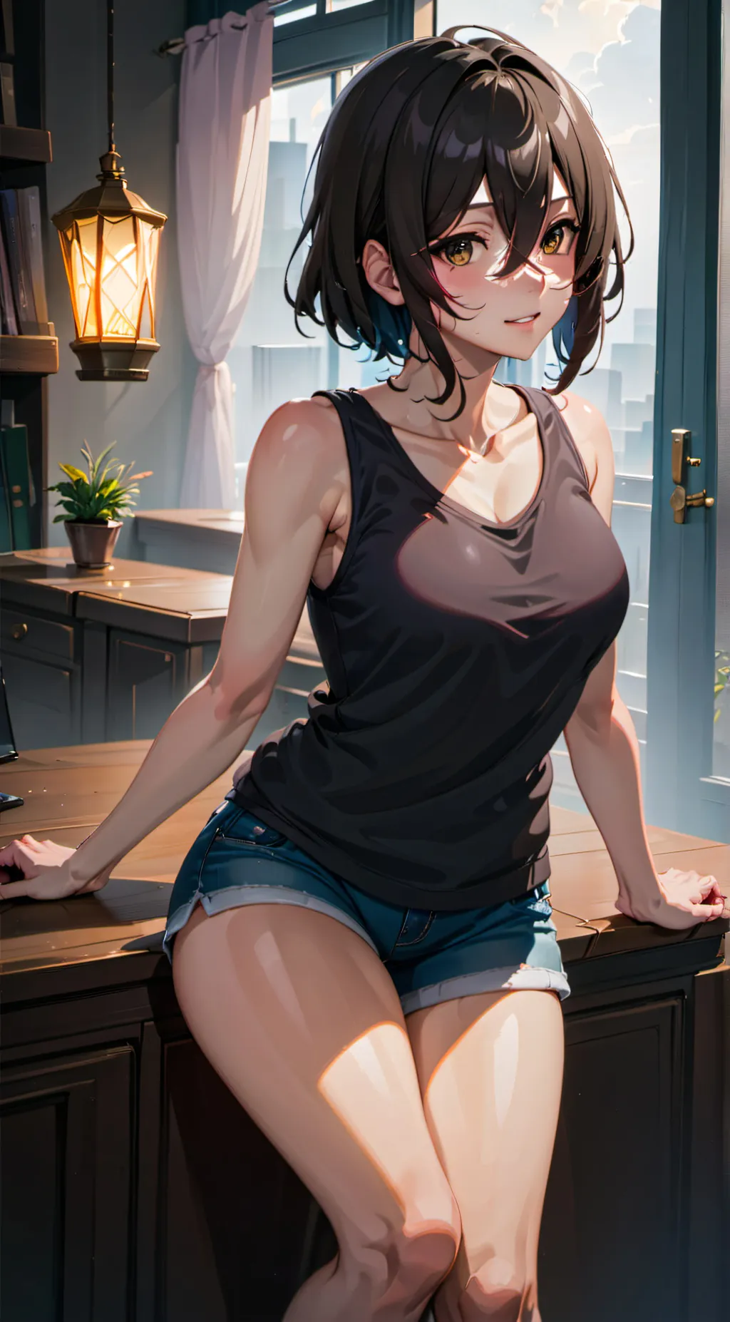 ai character: Kyoko background