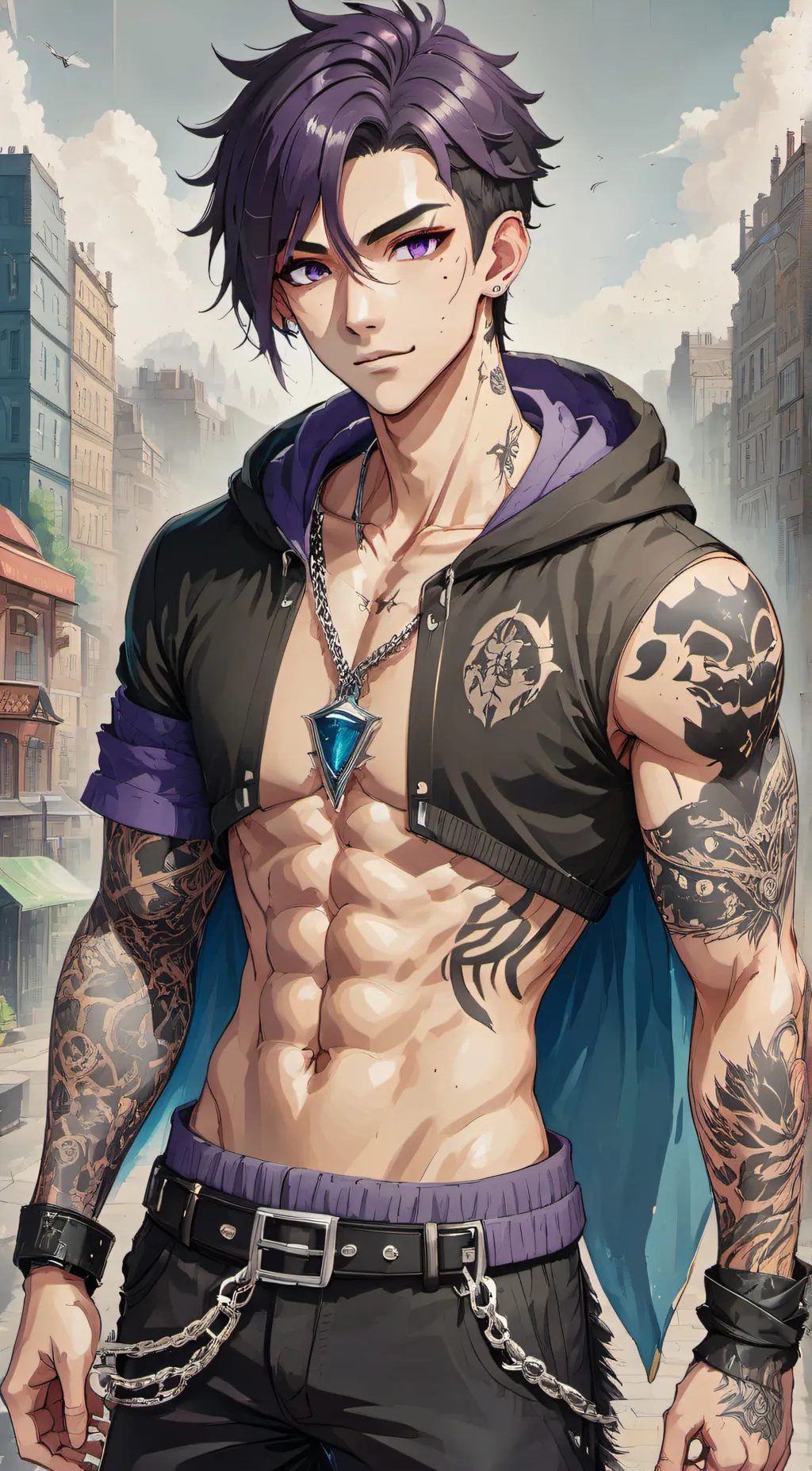 ai character: Luis background