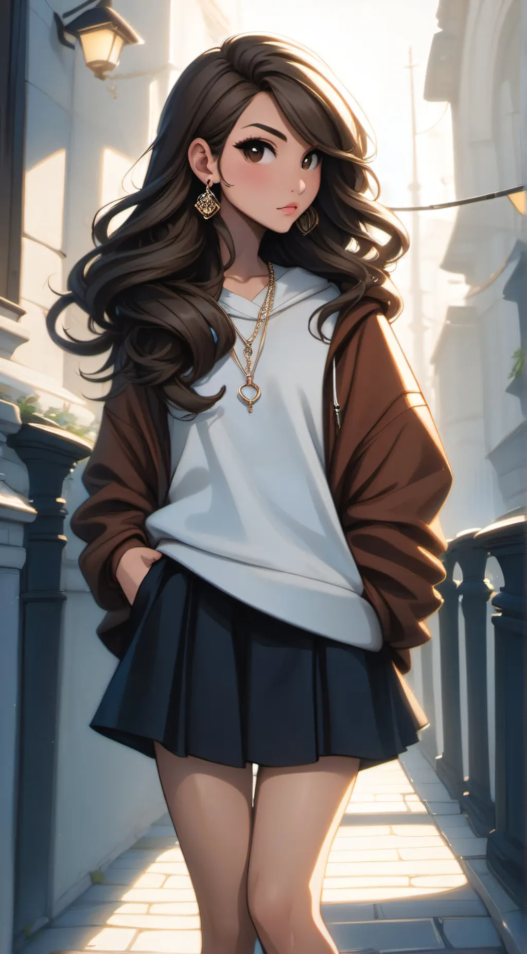 ai character: Candace  background