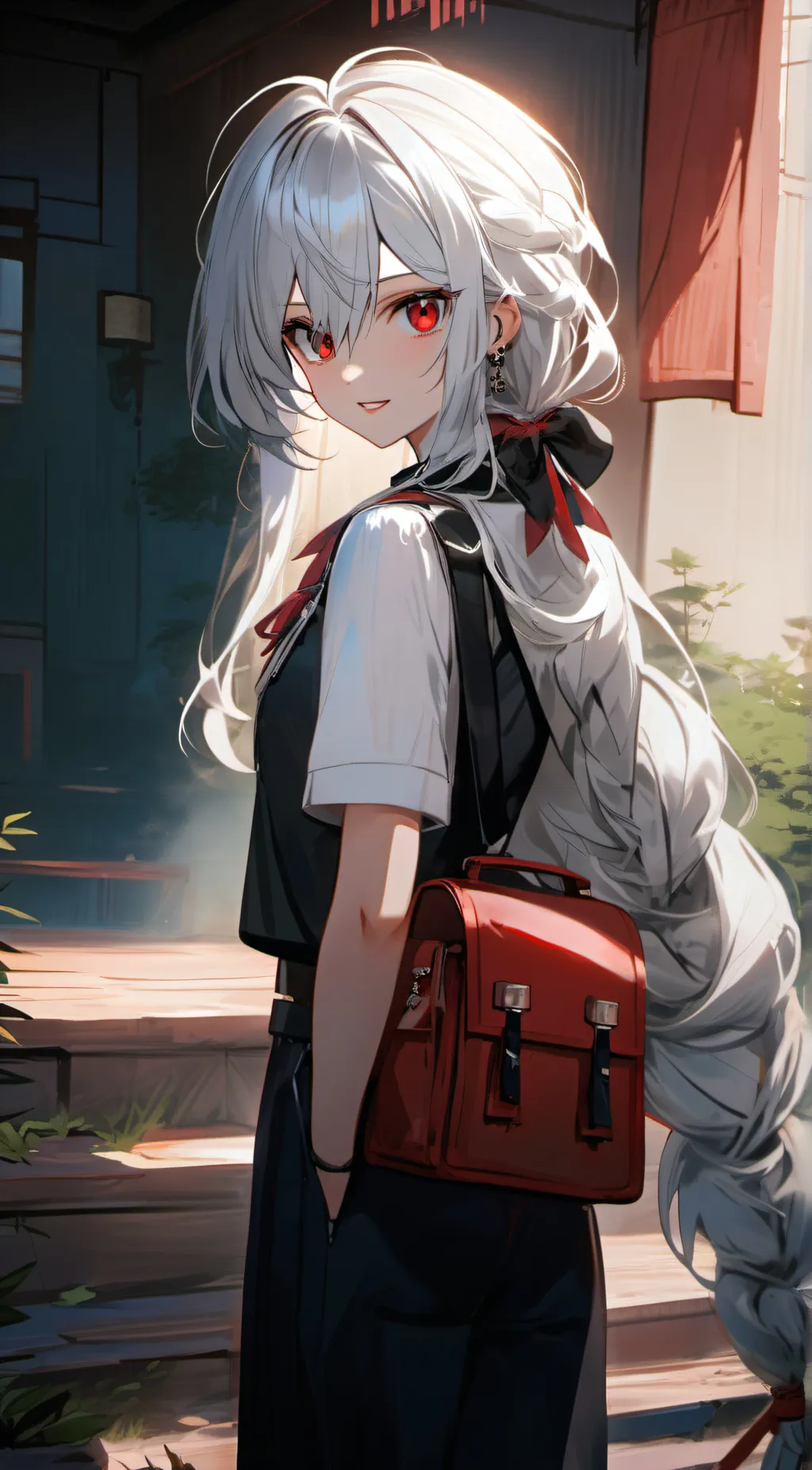 ai character: macy background