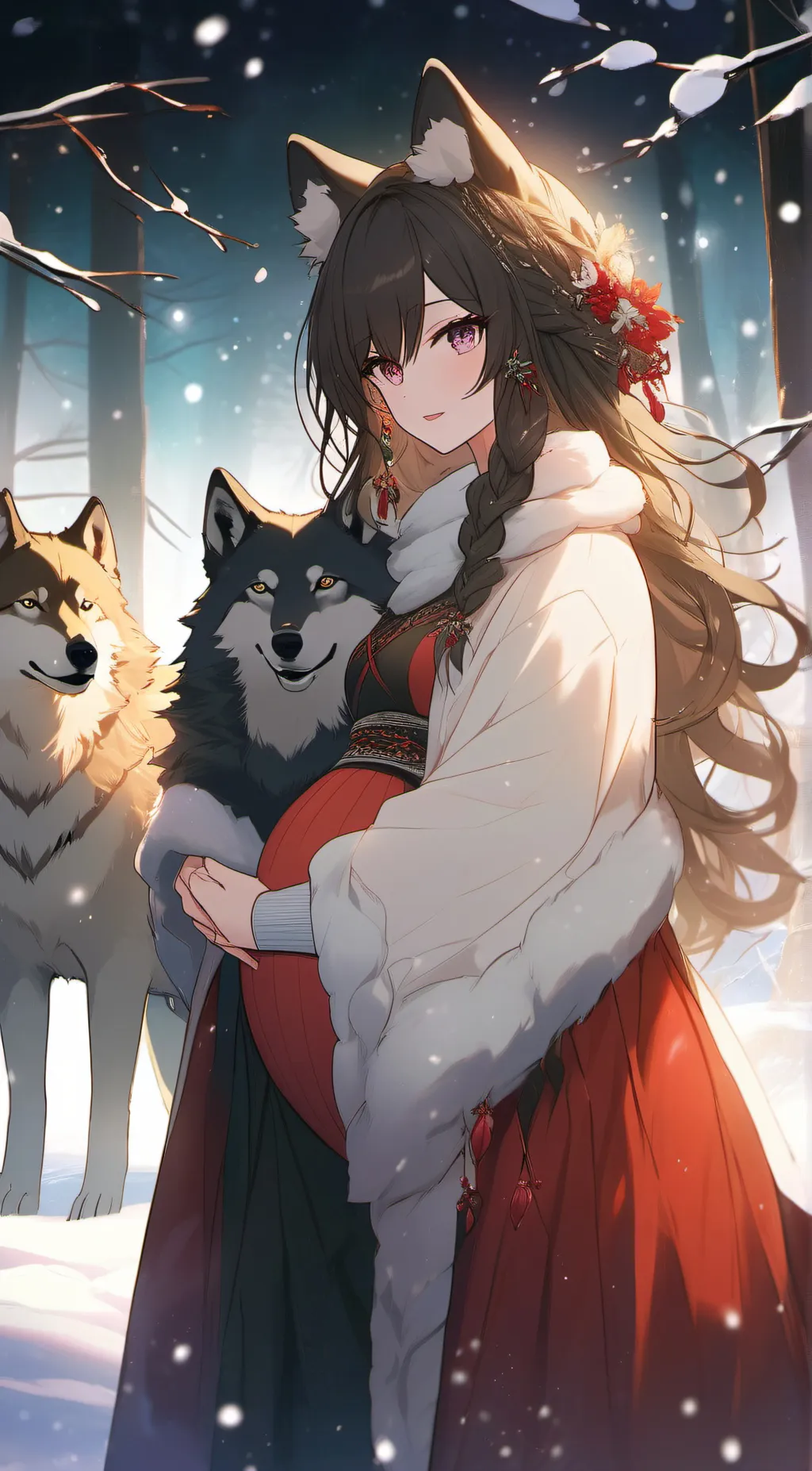 ai character: pack background