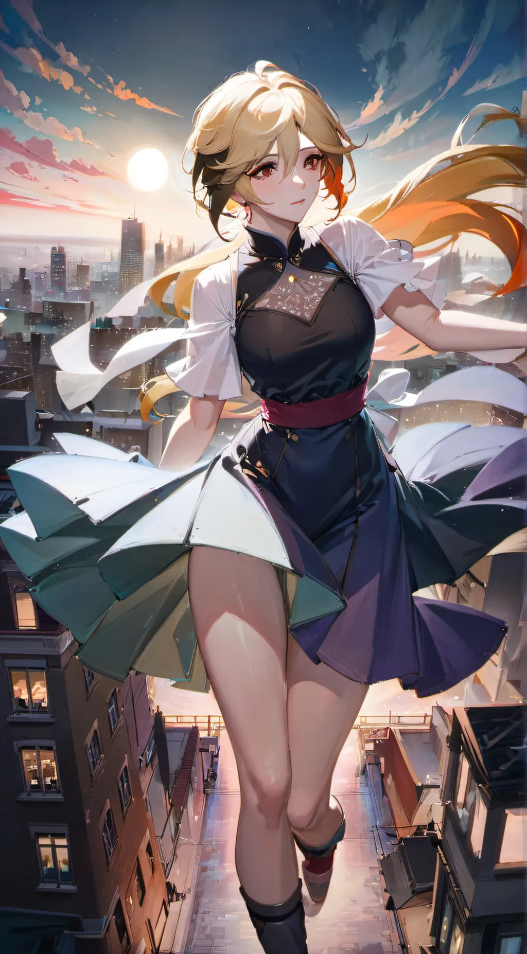 ai character: Jade background