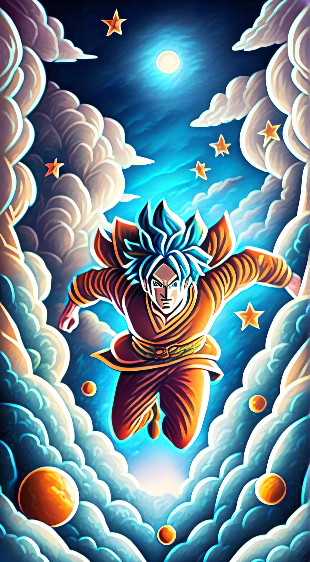 ai character: Goku background