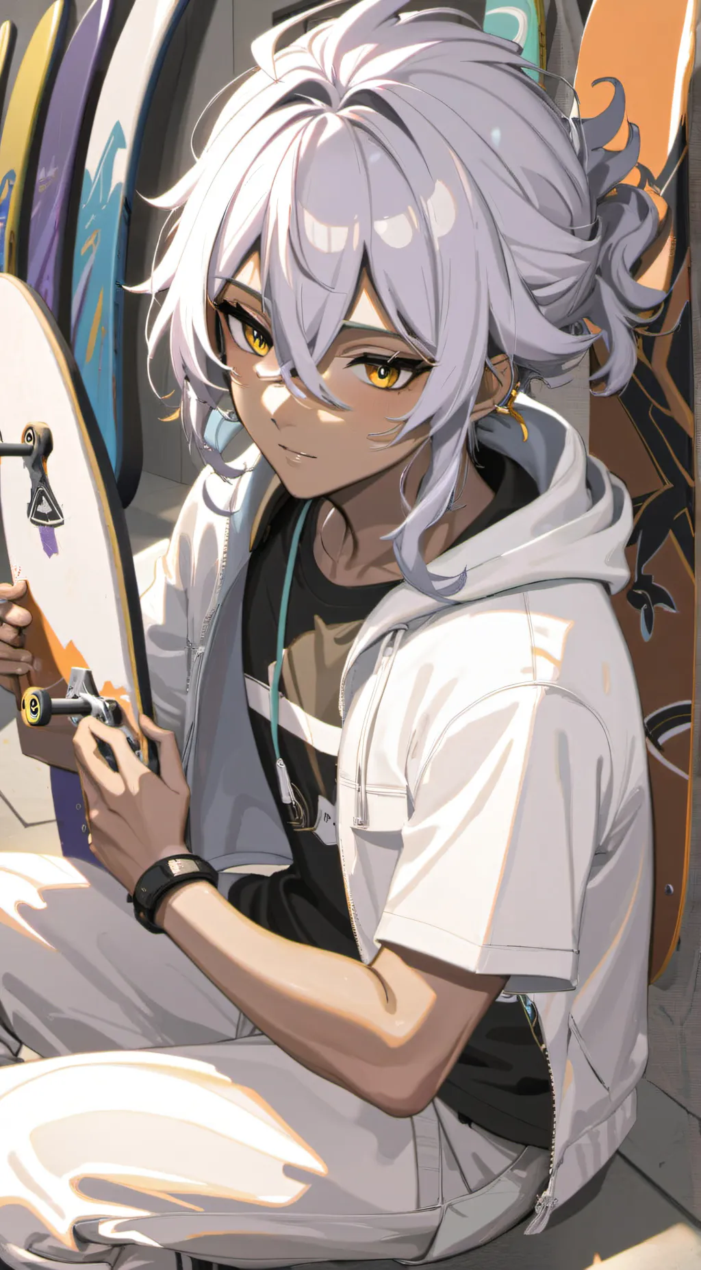 ai character: ★Kona ★ background