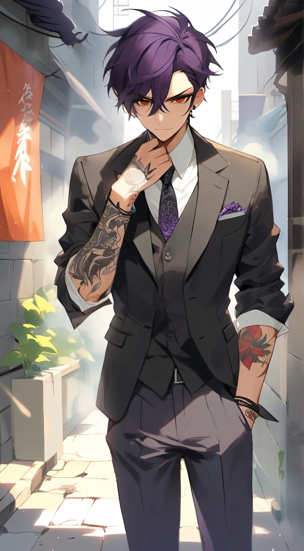 ai character: Karu Himada background