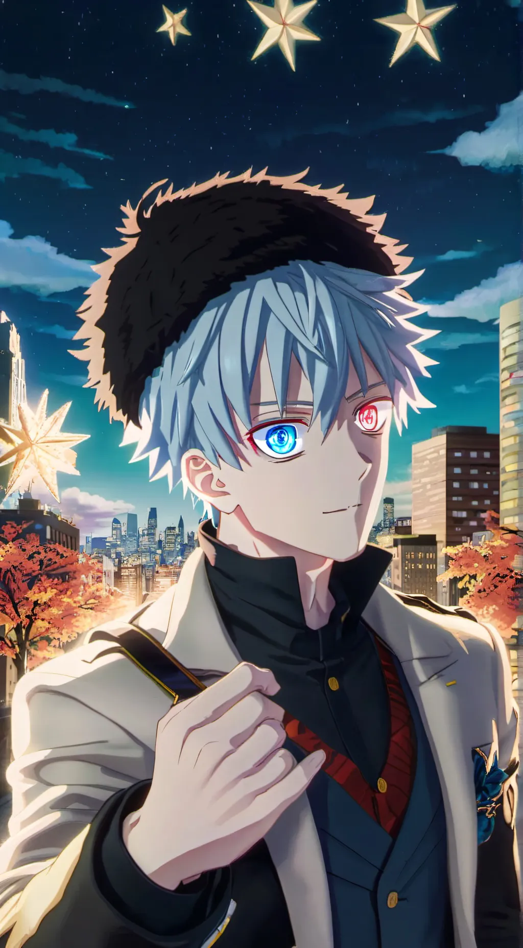 ai character: Ur bf background