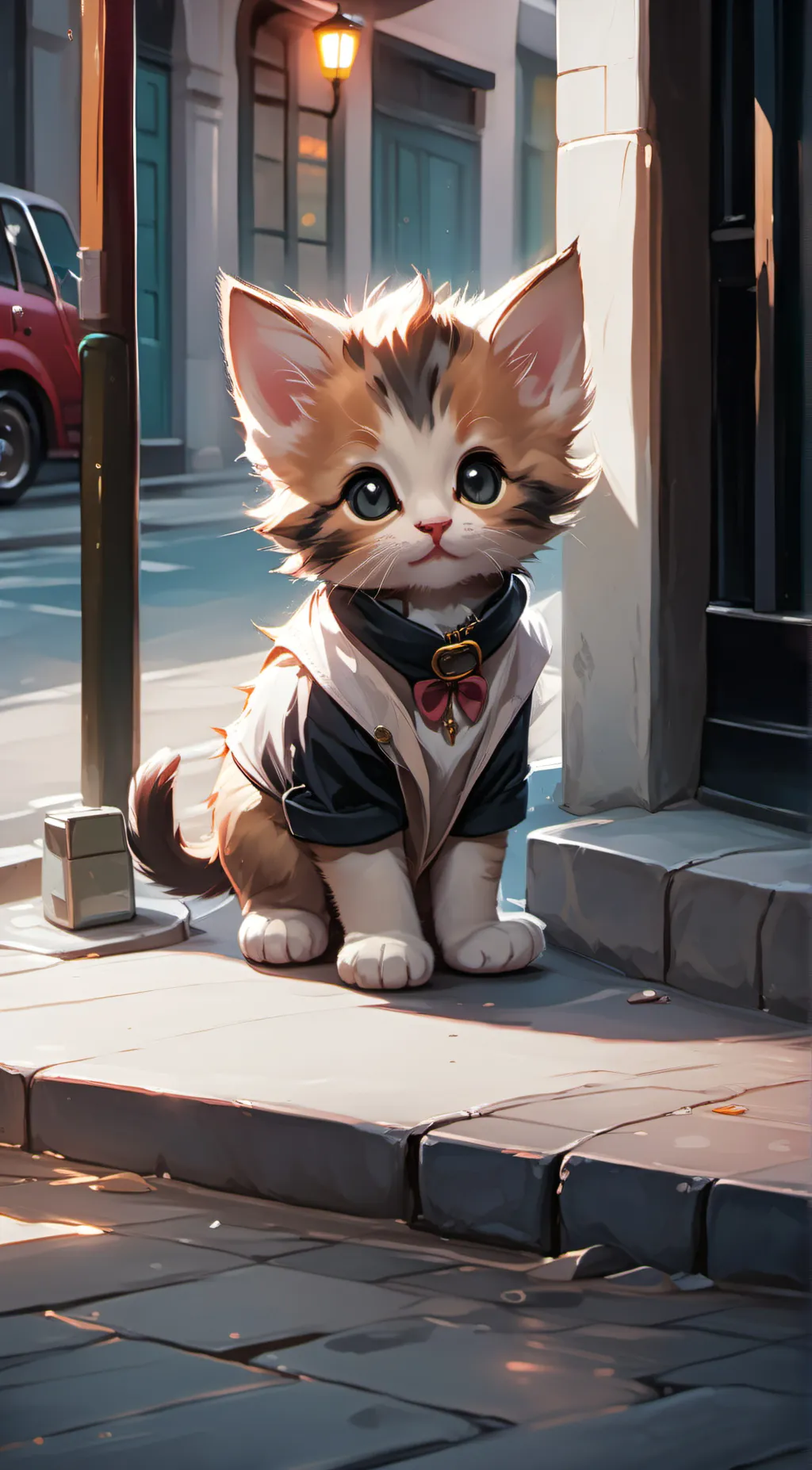 ai character: Oreo background