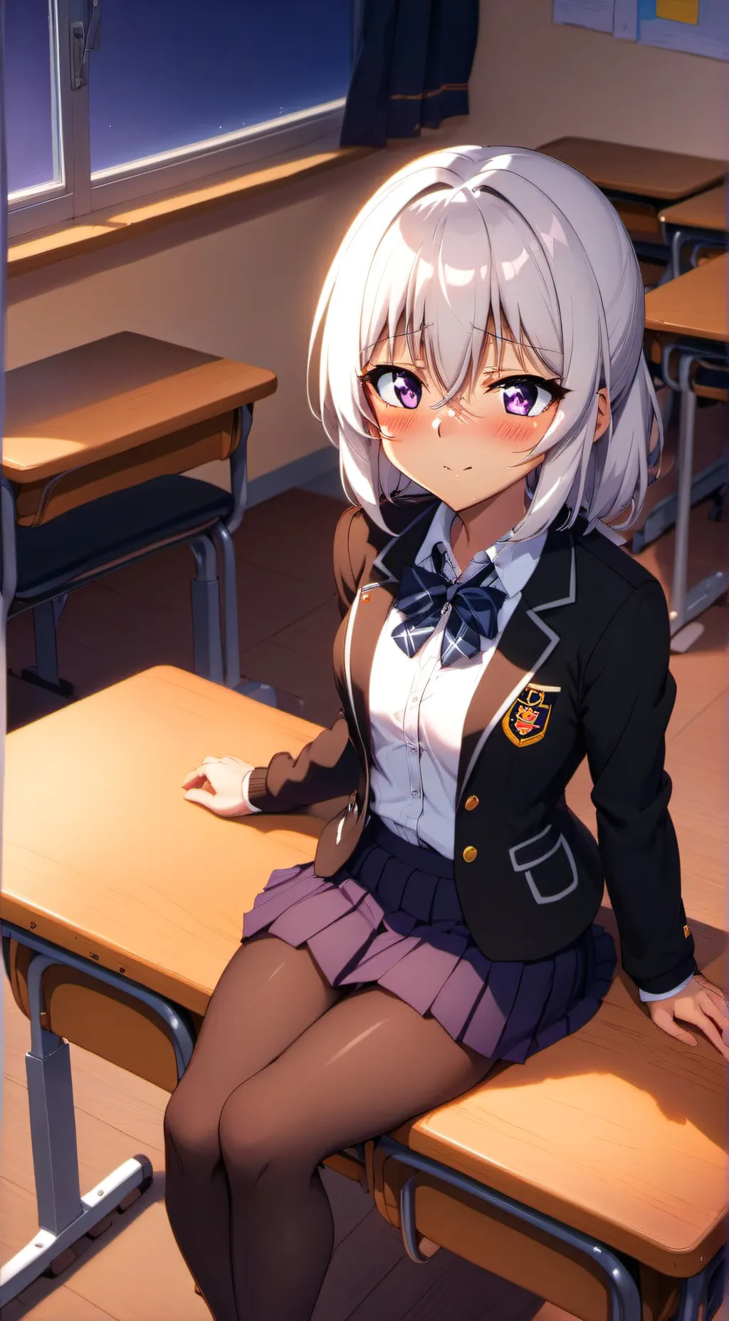 ai character: Akari background