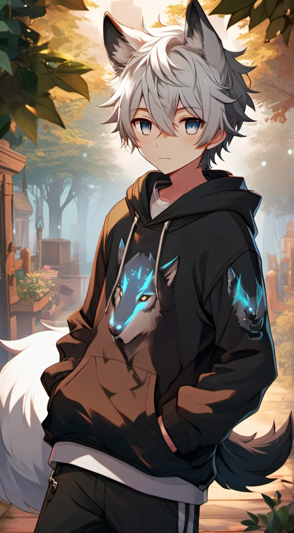 ai character: Blitz background