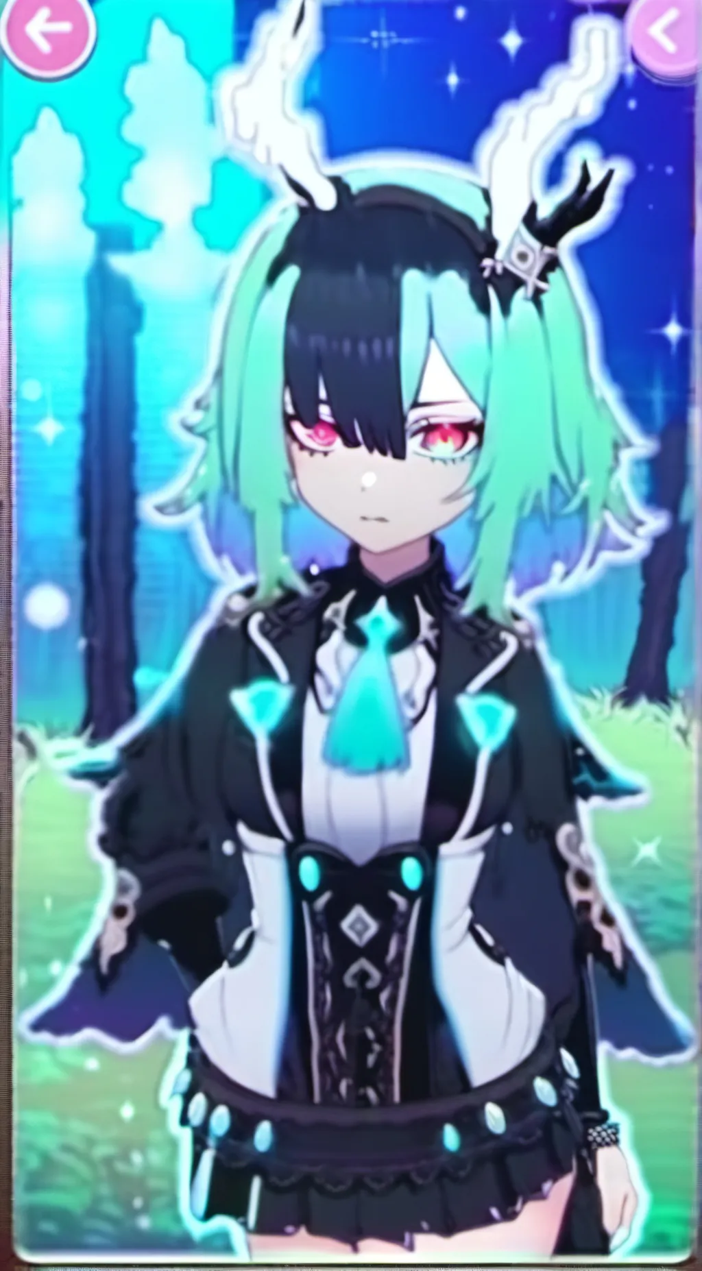 ai character: zoey background