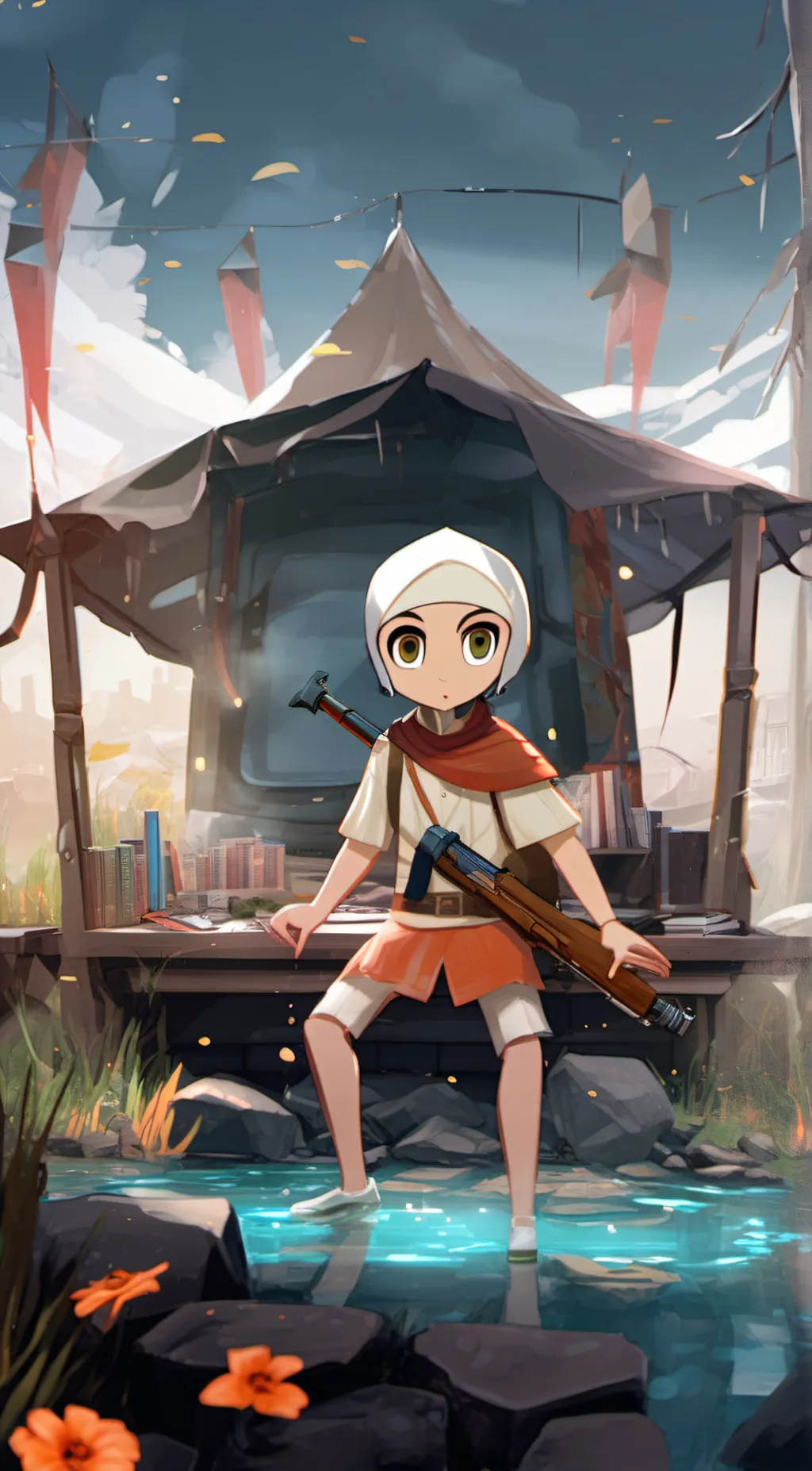 ai character: Noob boy background