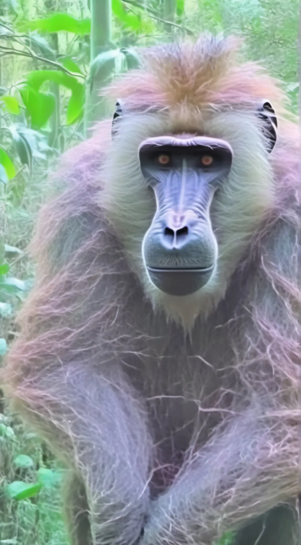 ai character: Big BaBoon background