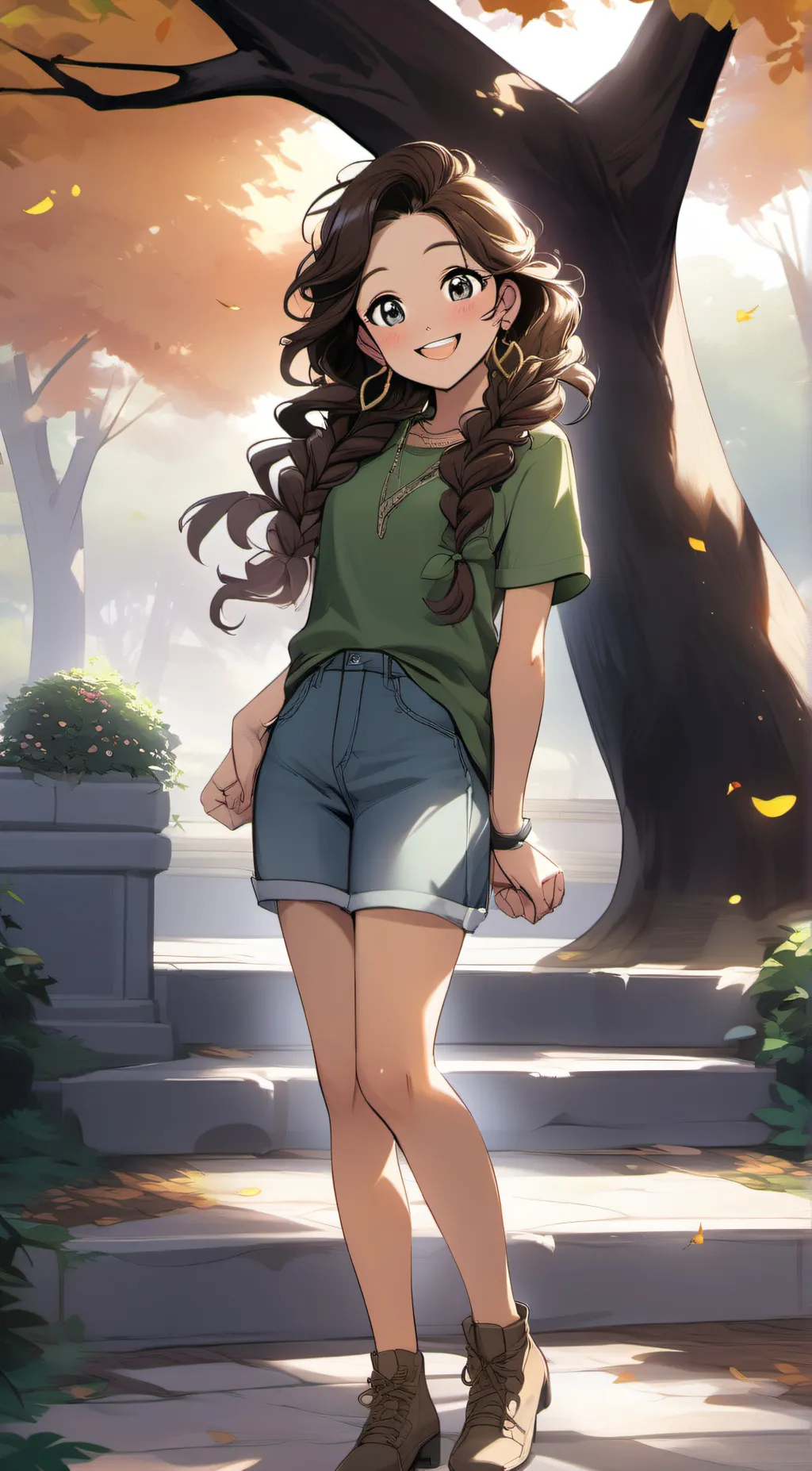 ai character: Sofia background