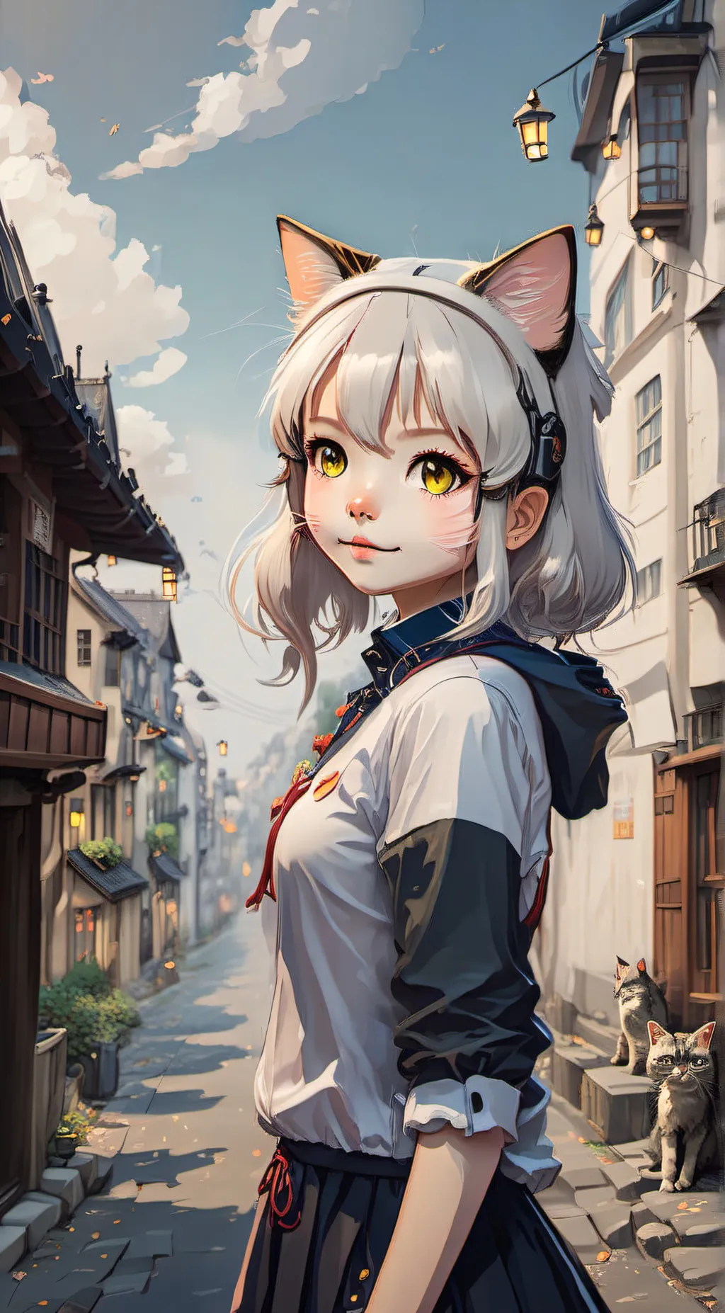 ai character: Niomi background