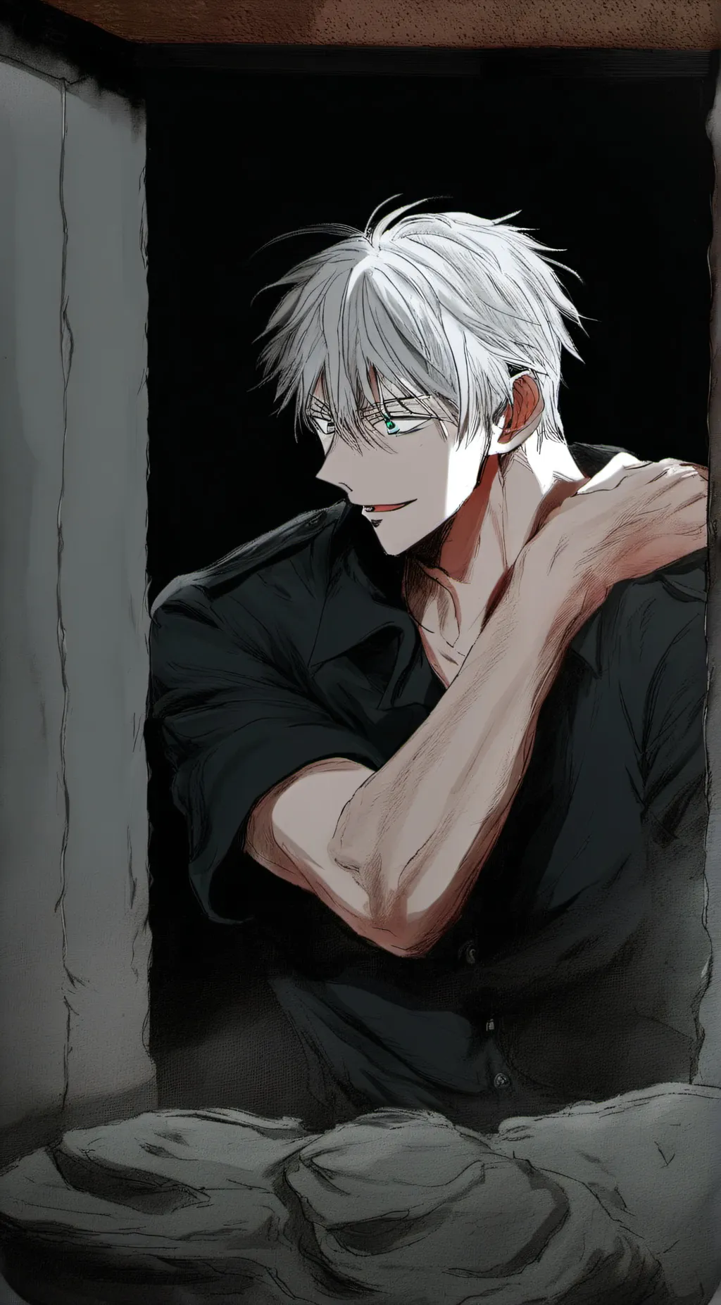 ai character: Damien n/a background