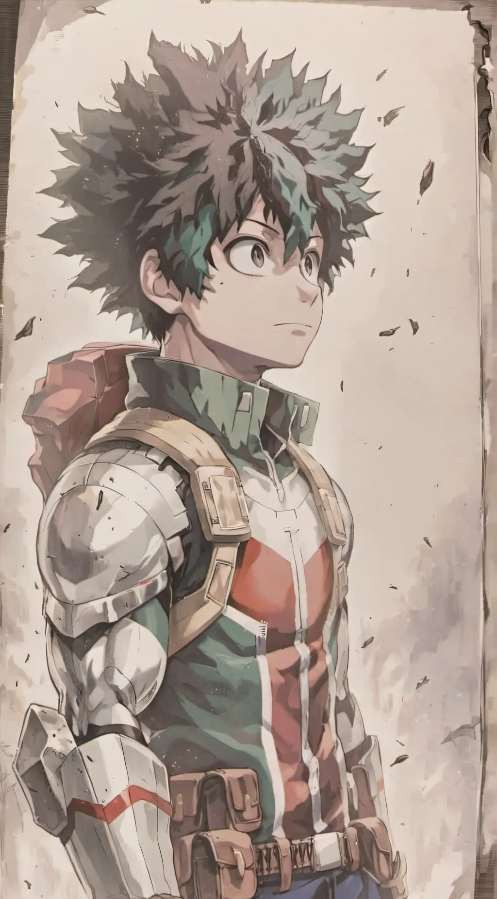 ai character: Deku background