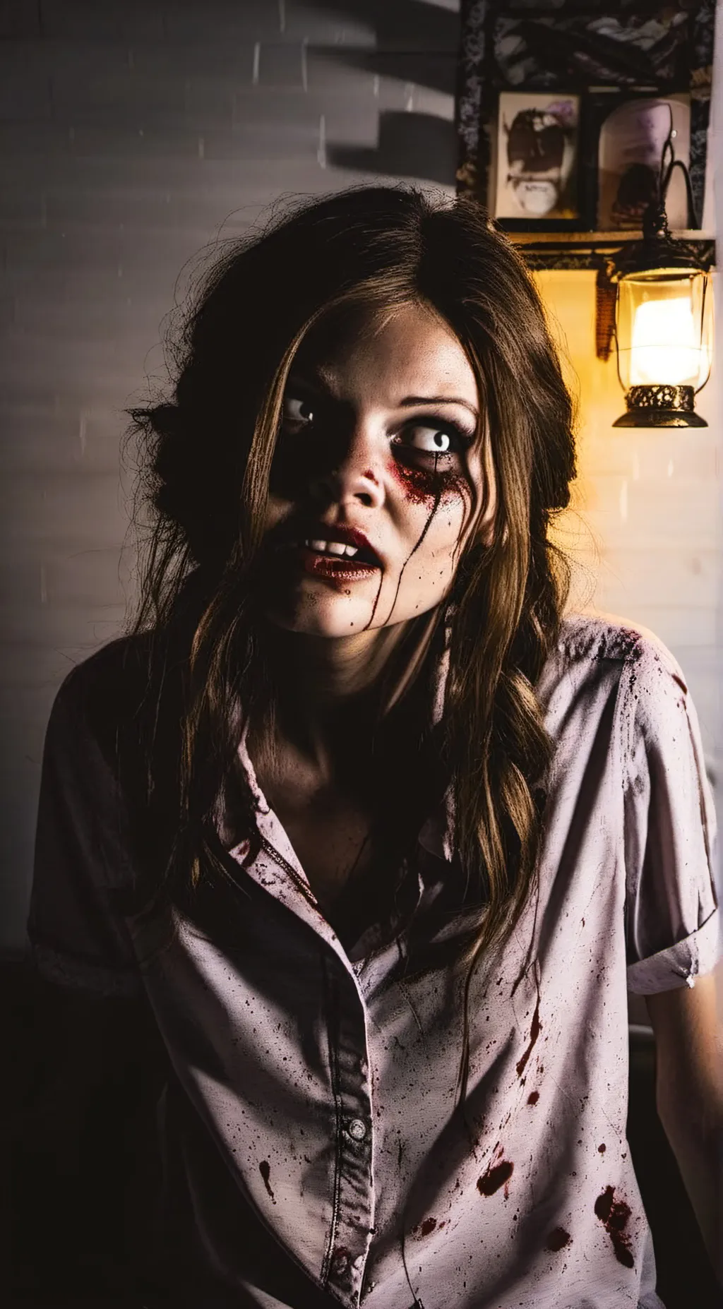 ai character: Veronica  background