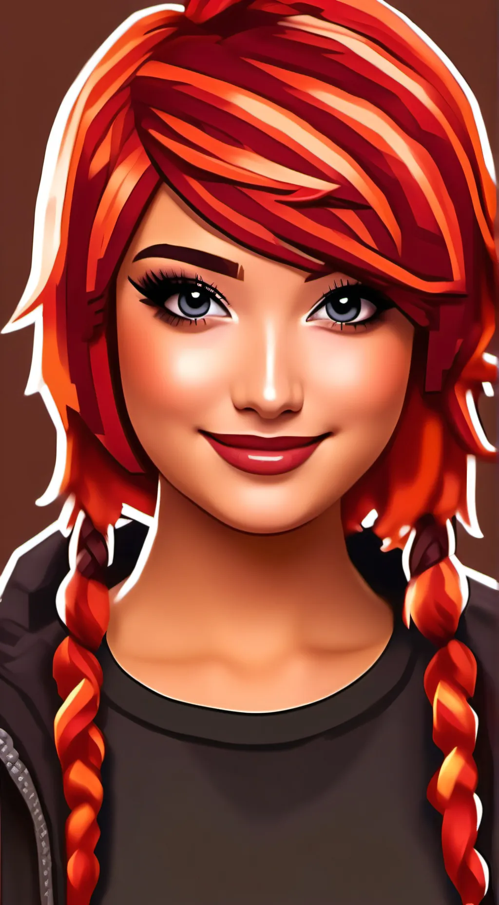 ai character: bacon hair(roblox) background