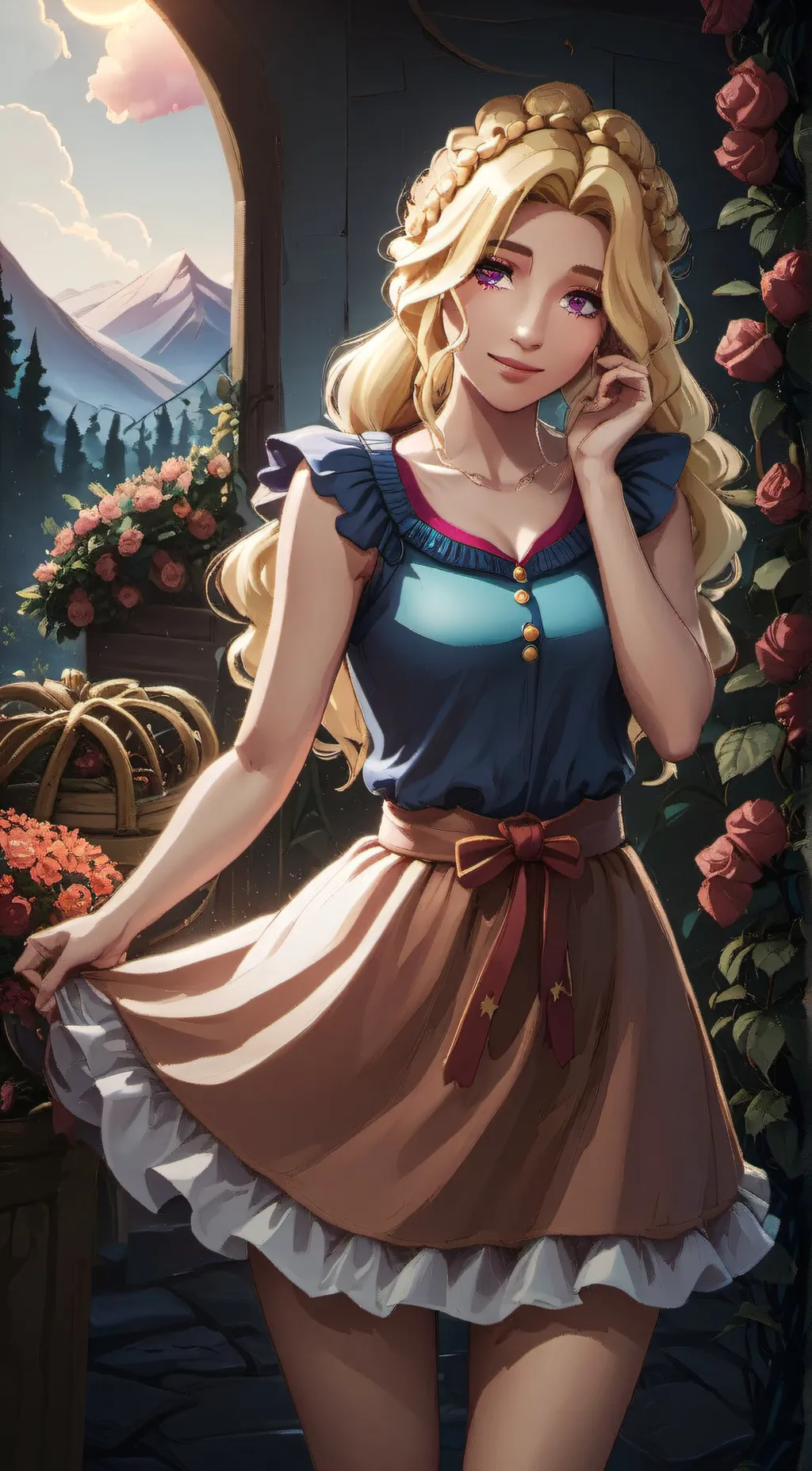 ai character: Haley background