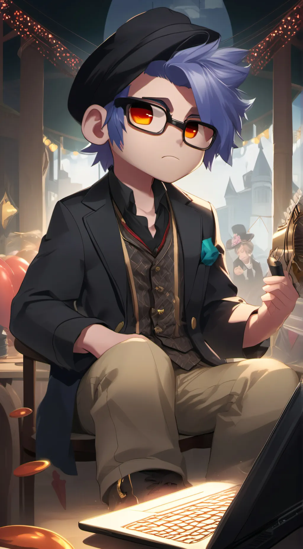 ai character: Jax background