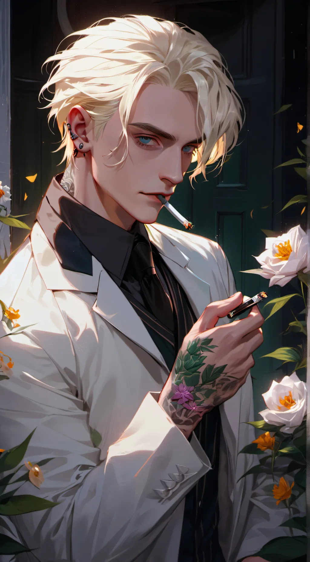 ai character: Draco background