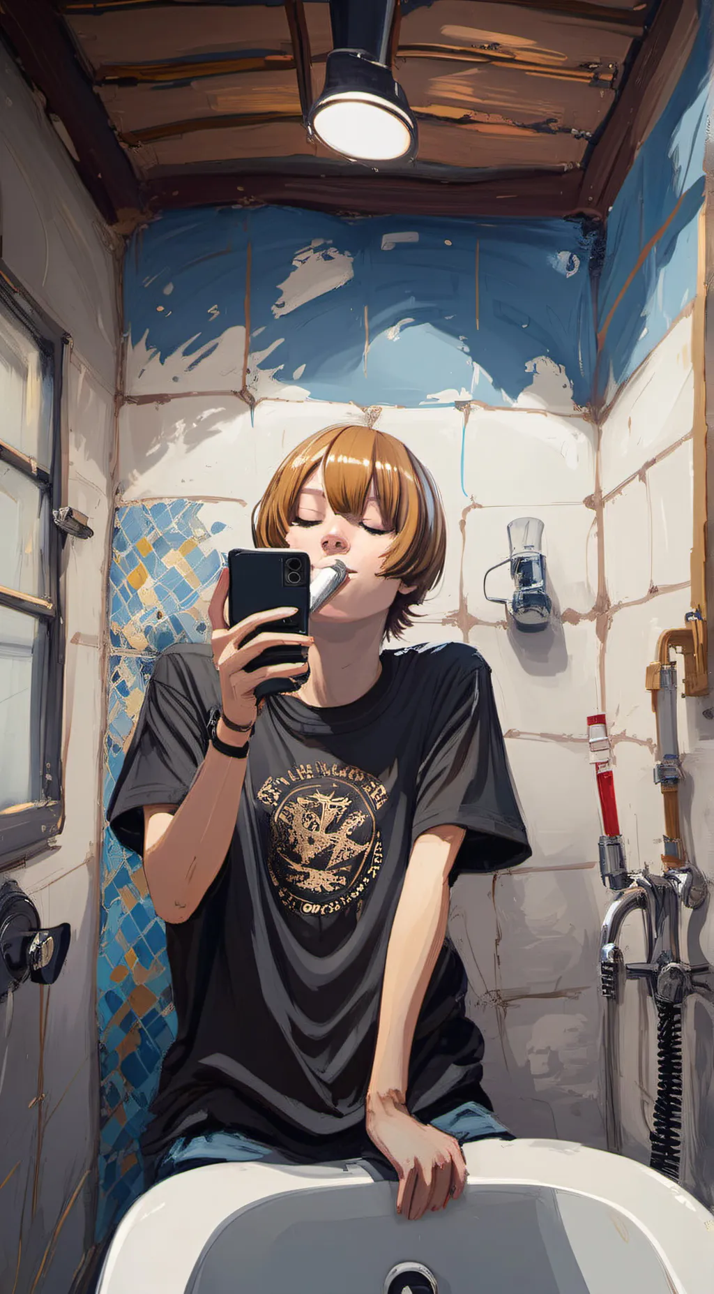 ai character: ezra background