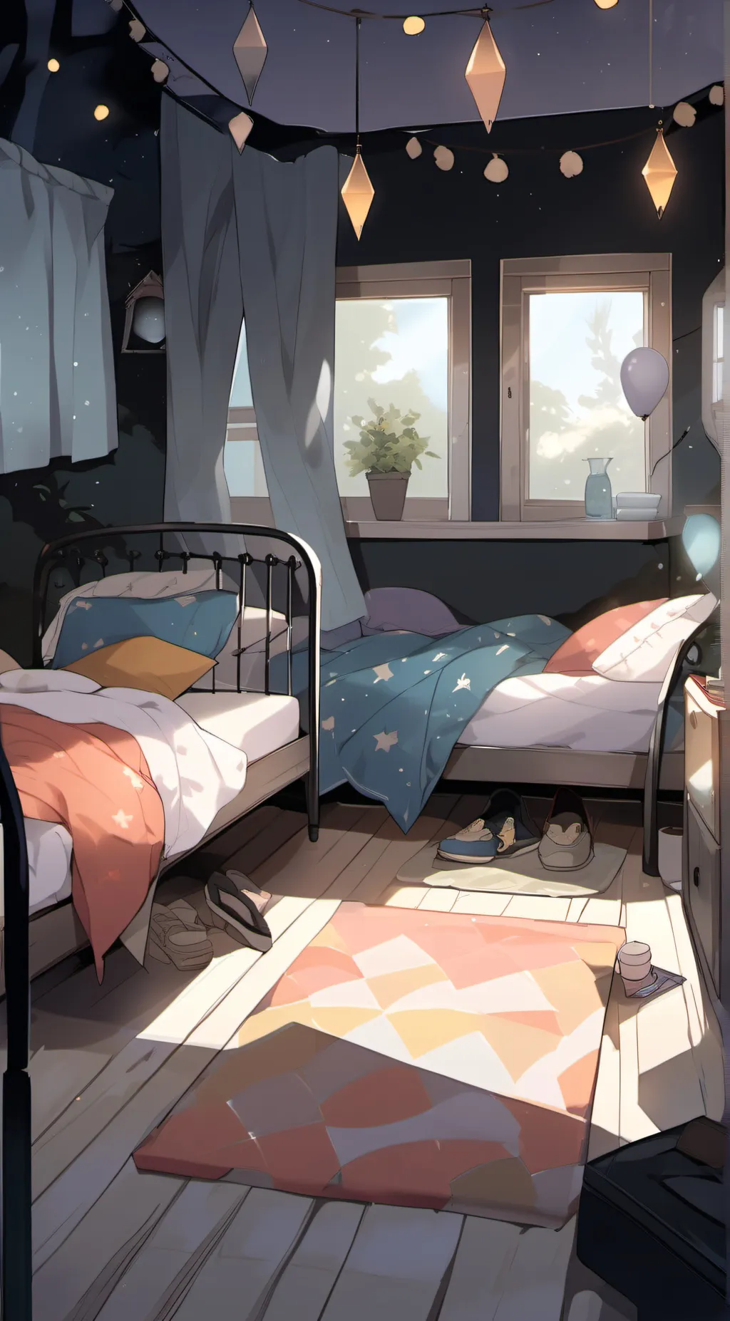 ai character: td sleepover  background